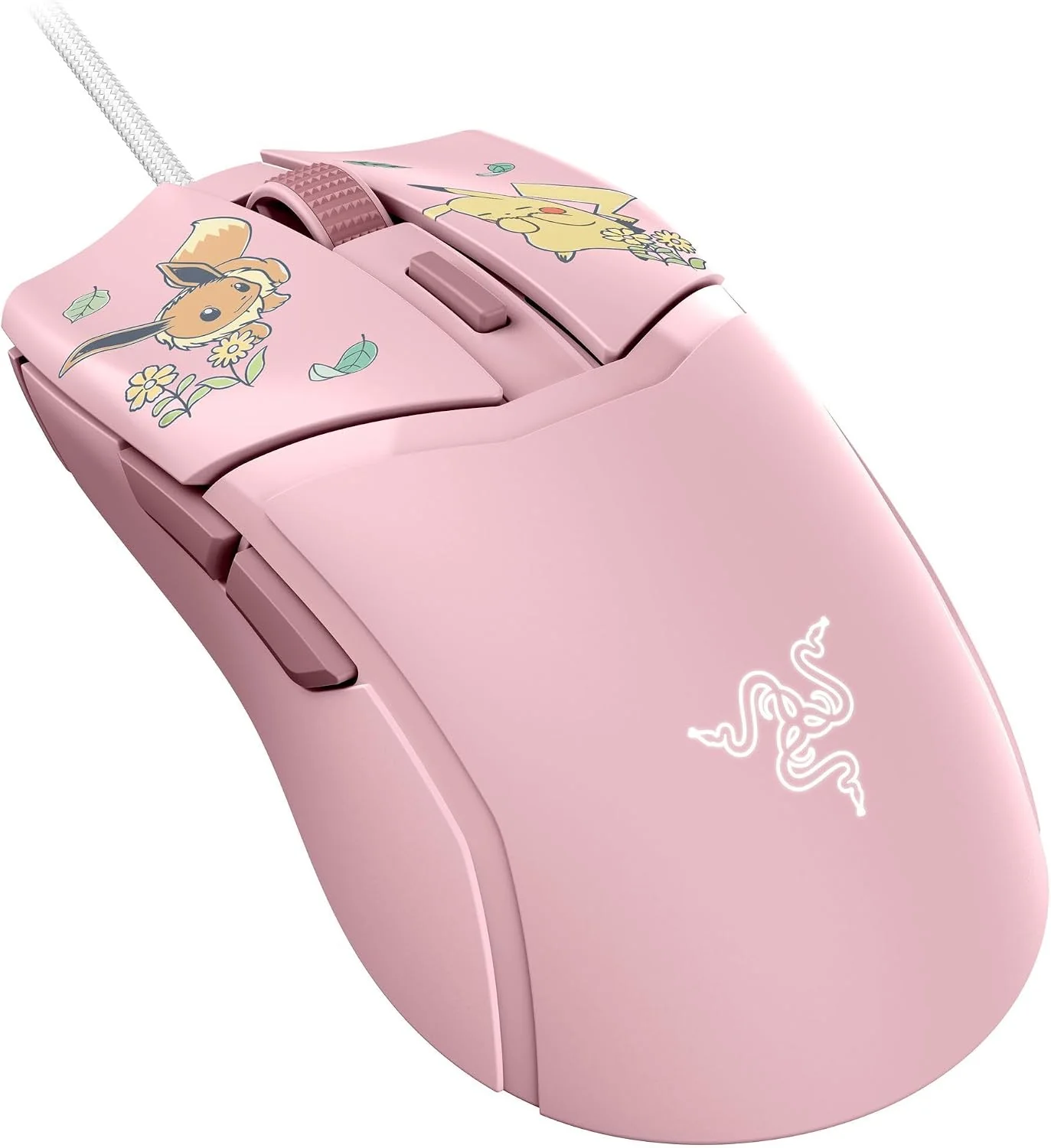 Rato Gaming Razer Cobra Edição Pokémon Pikachu e Eevee - Imagem 10