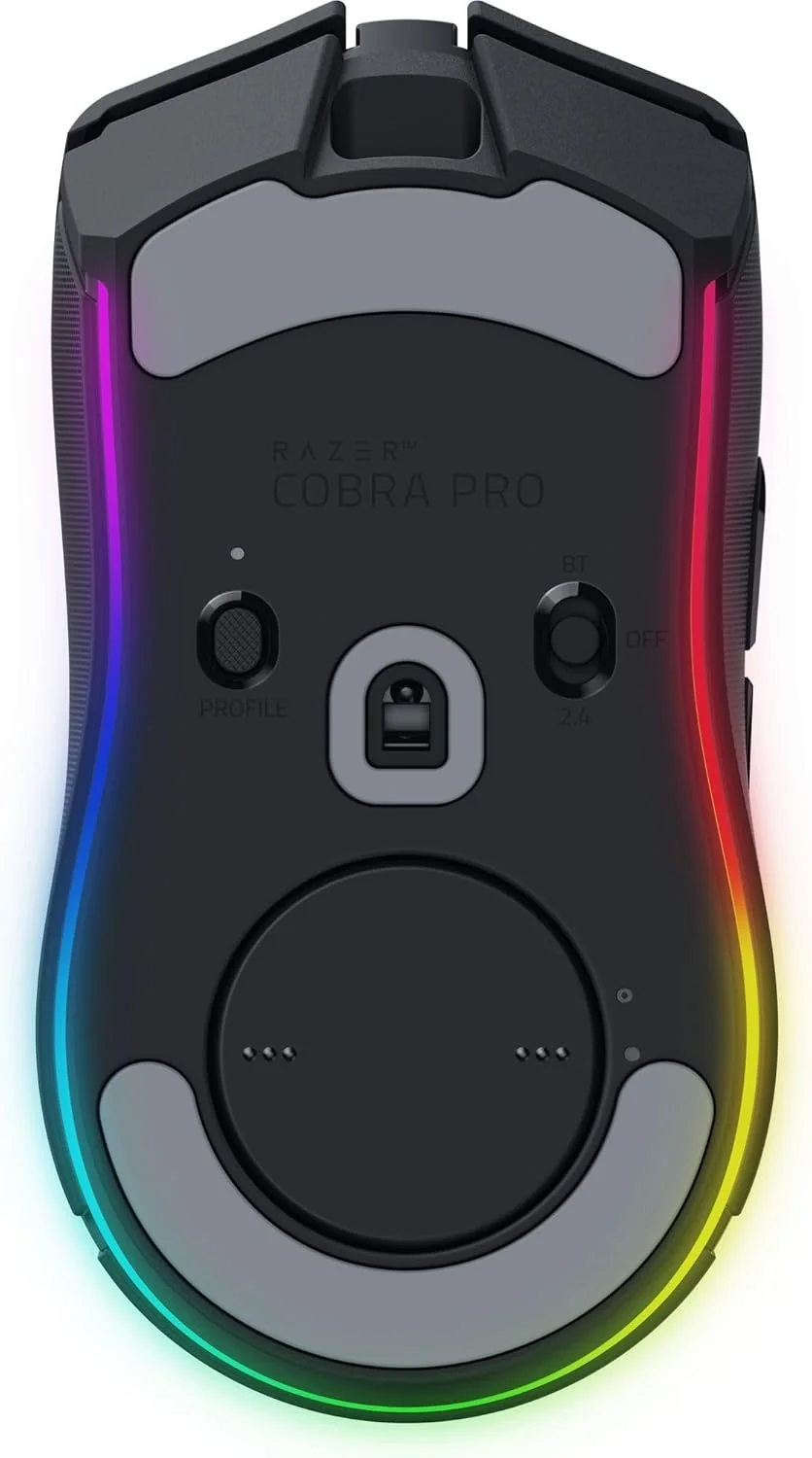 Rato Gaming Razer Cobra Pro — Sensor Óptico 30000 DPI, RGB, Sem Fios e Com Fio - Imagem 12