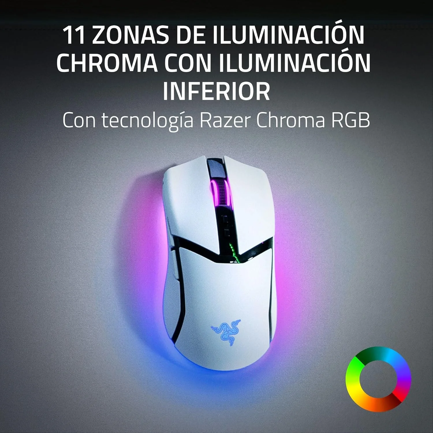 Rato Gaming Sem Fios Razer Cobra Pro Branco 30000 DPI Bluetooth USB-C - Imagem 4