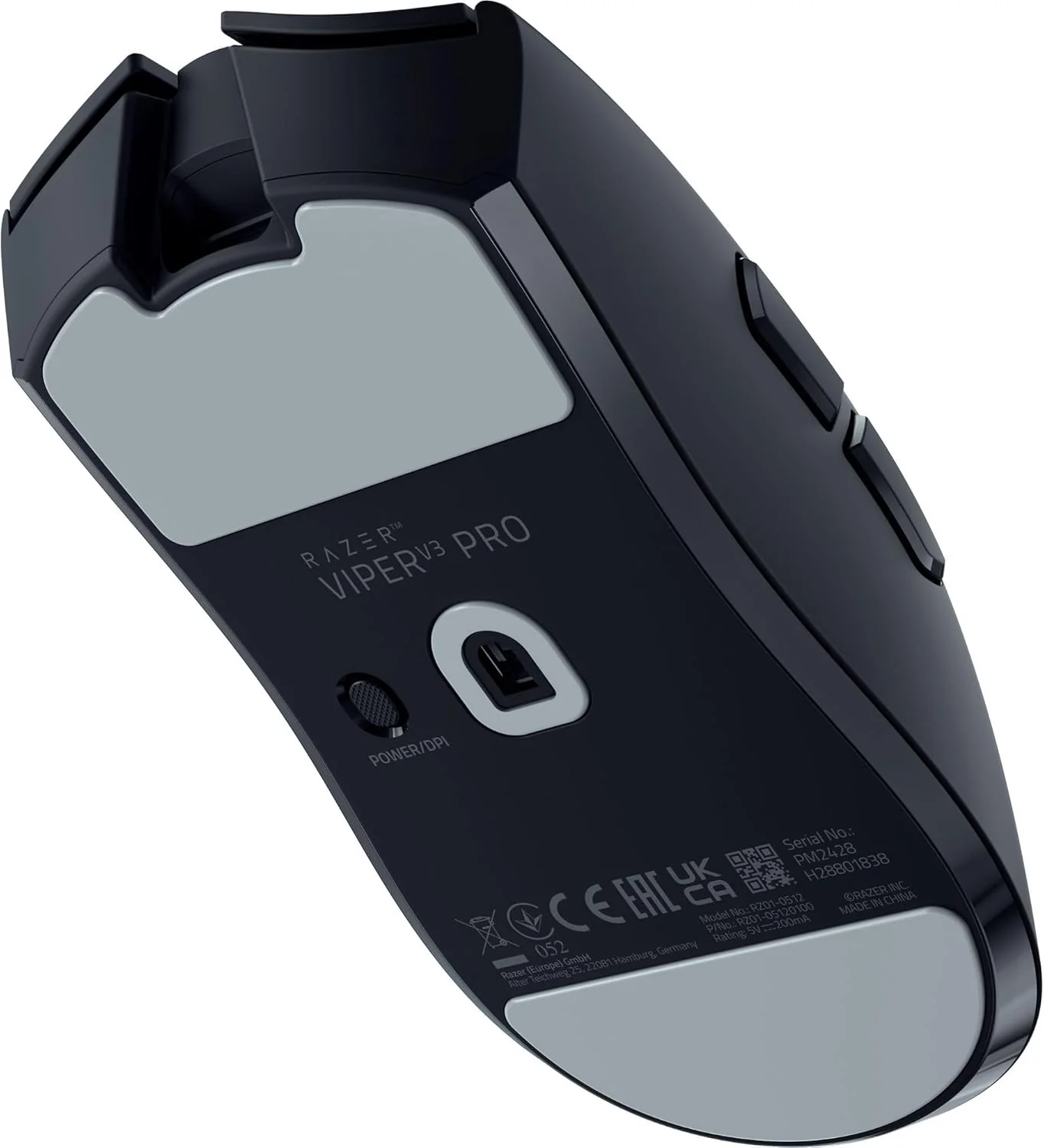 Rato gaming sem fios Razer Viper V3 Pro preto ultraleve para esports - Imagem 12