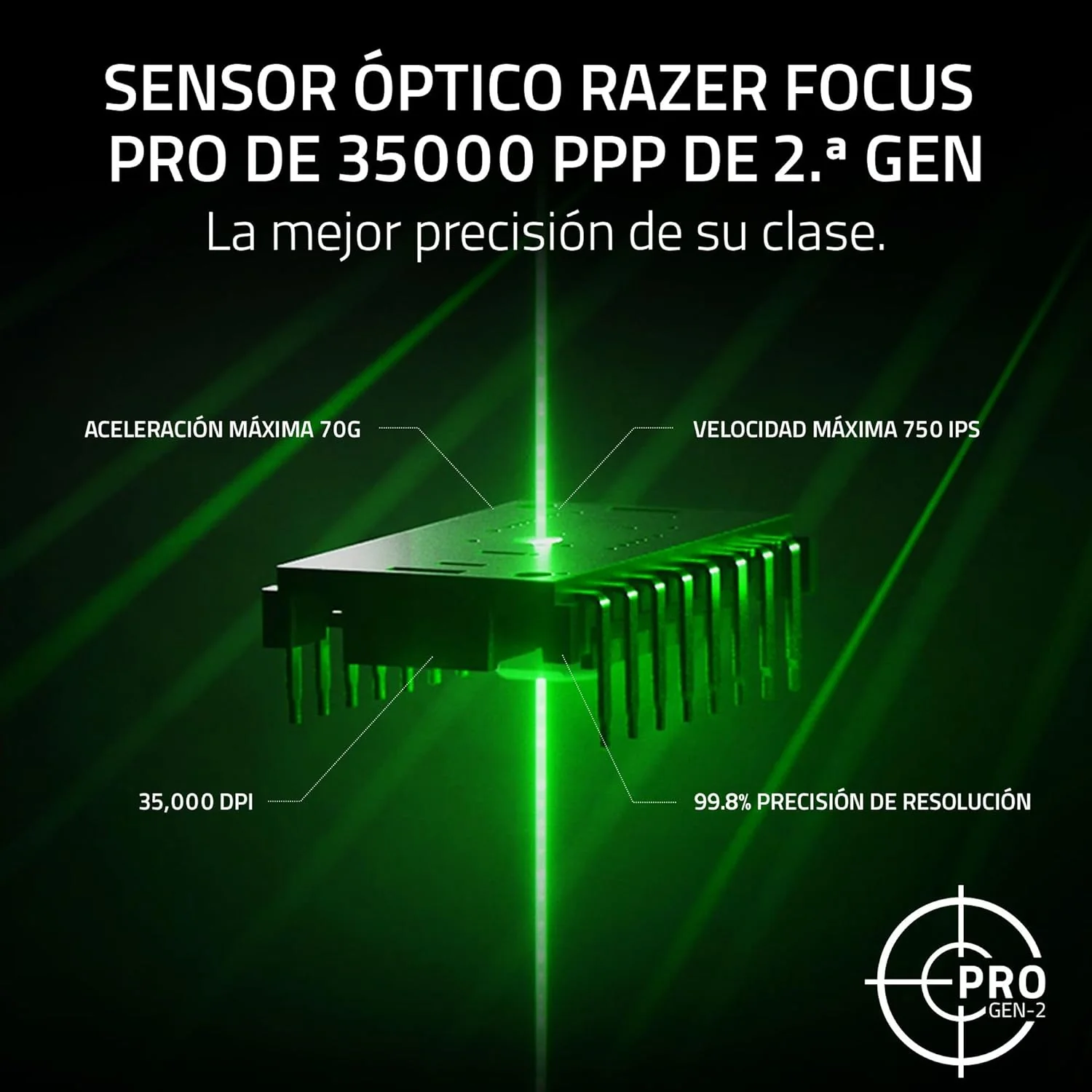 Rato gaming sem fios Razer Viper V3 Pro preto ultraleve para esports - Imagem 5