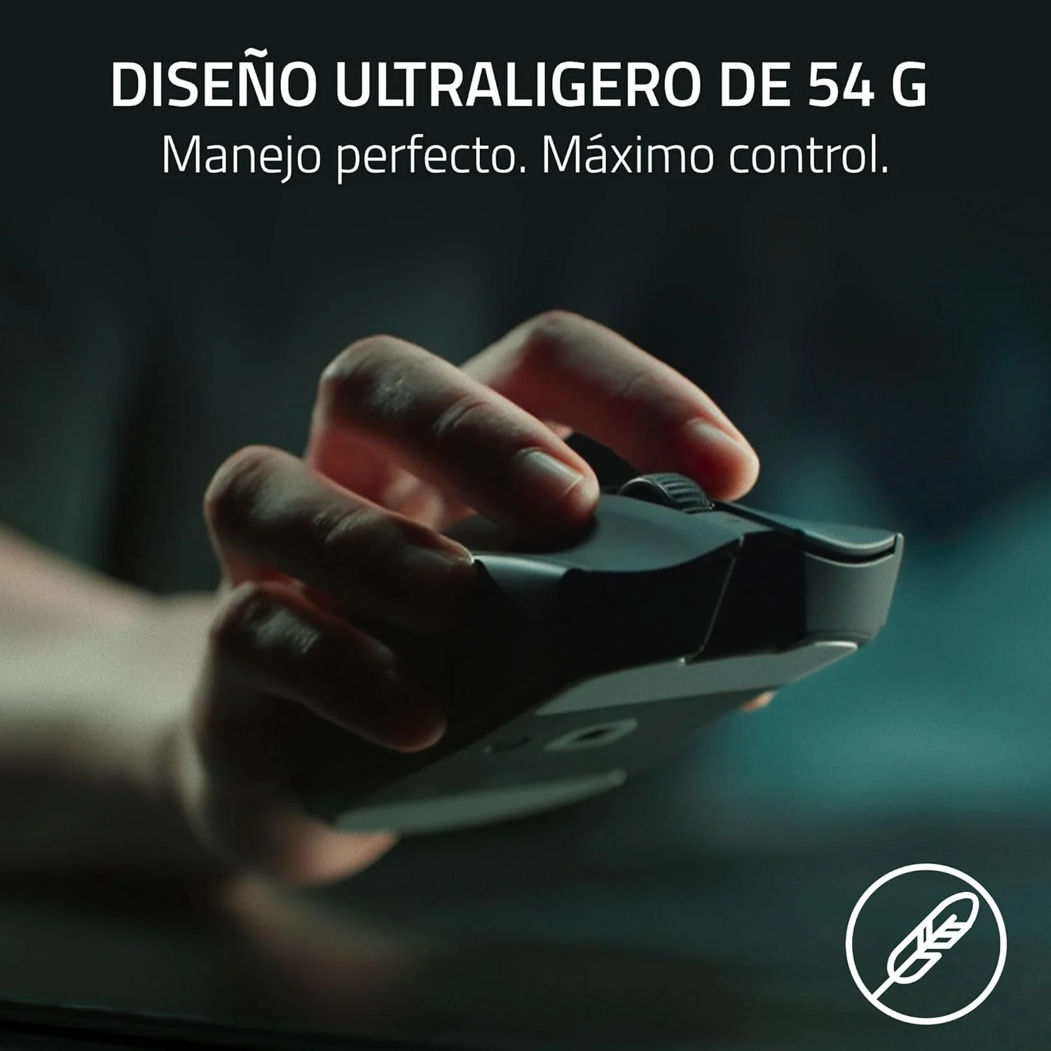 Rato gaming sem fios Razer Viper V3 Pro preto ultraleve para esports - Imagem 4