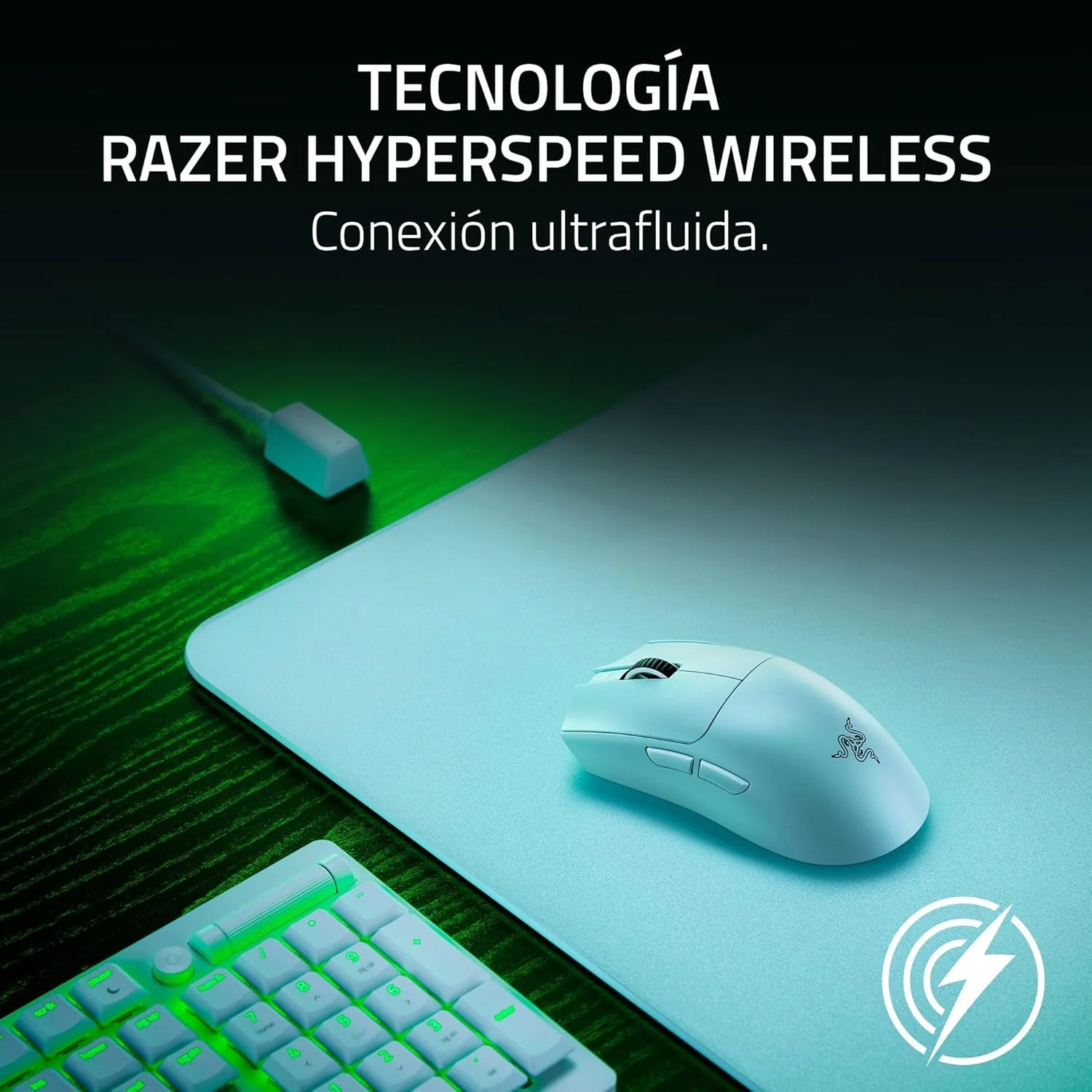 Rato Gaming Sem Fios Razer Viper V3 Pro Branco 35000 DPI 8000 Hz - Imagem 7
