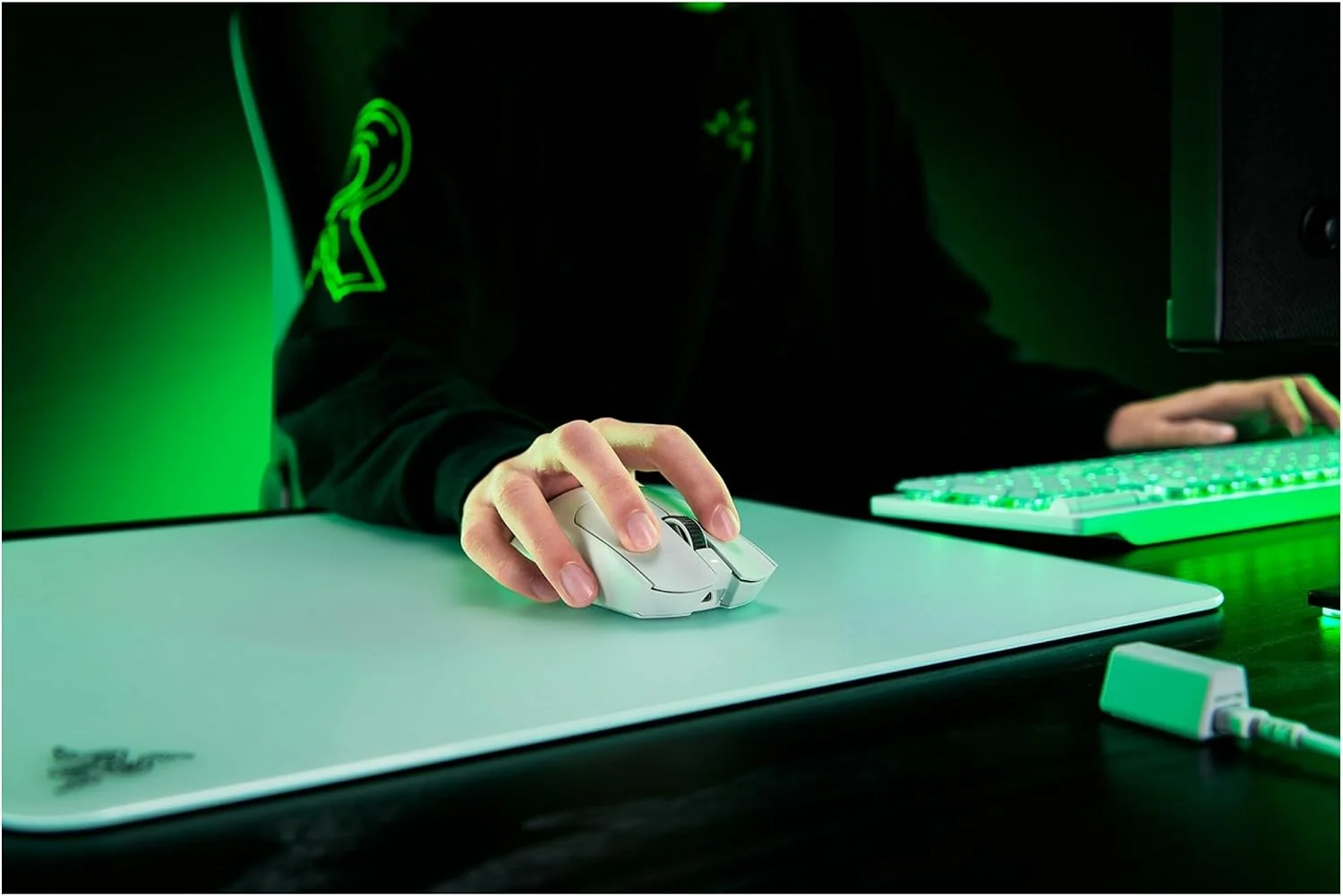 Rato Gaming Sem Fios Razer Viper V3 Pro Branco 35000 DPI 8000 Hz - Imagem 2