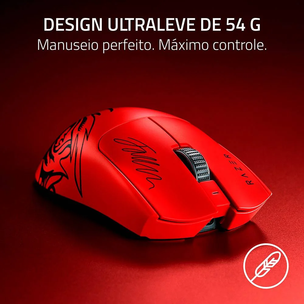 Rato Gaming Razer Viper V3 Pro Edição Especial Faker - Imagem 2