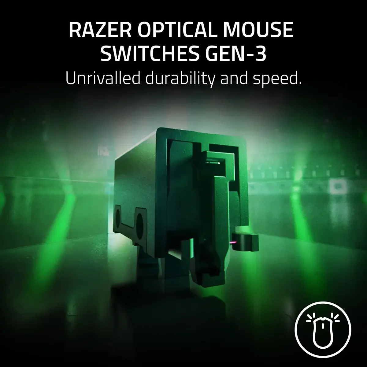 Rato Gaming Razer Viper V3 Pro Counter-Strike 2 Edition Wireless 30K DPI Ultra-Leve 54g eSports - Imagem 7