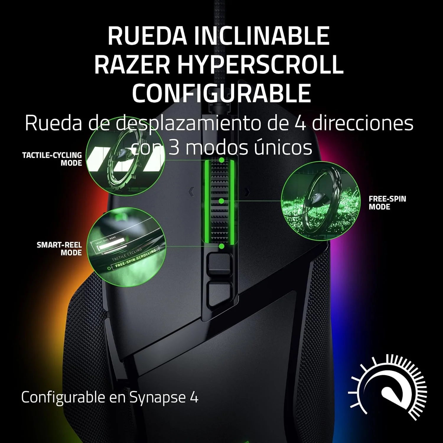 Rato Gaming Razer Basilisk V3 35K com Sensor de 35.000 DPI - Imagem 4