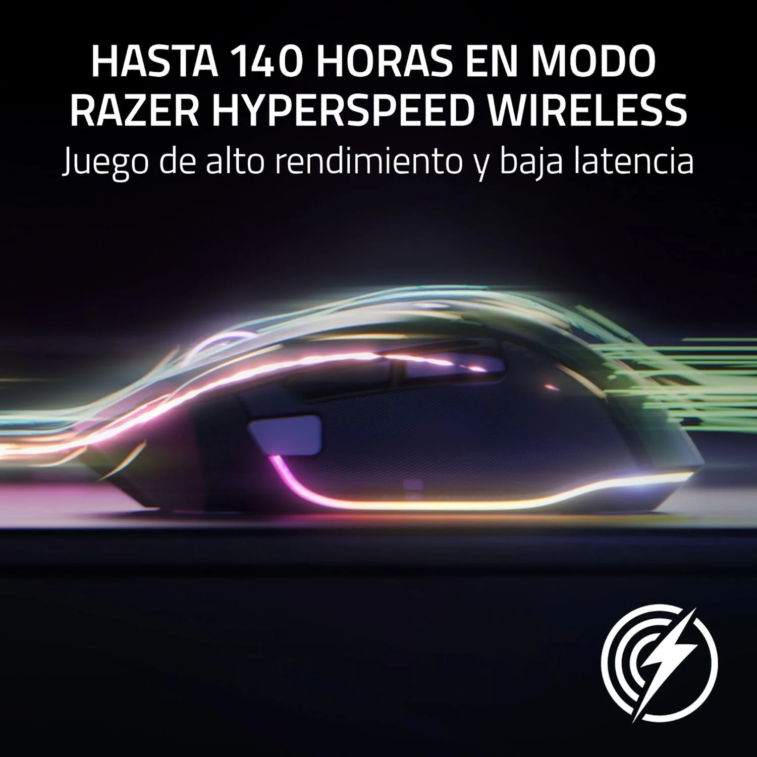 Rato gaming sem fios Razer Basilisk V3 Pro 35K Focus Pro Bluetooth USB preto - Imagem 7