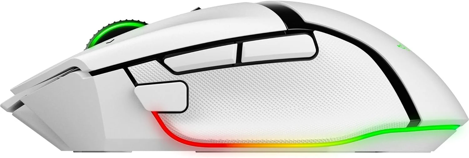 Rato Gaming Razer Basilisk V3 Pro 35K Branco Sem Fios - Imagem 10