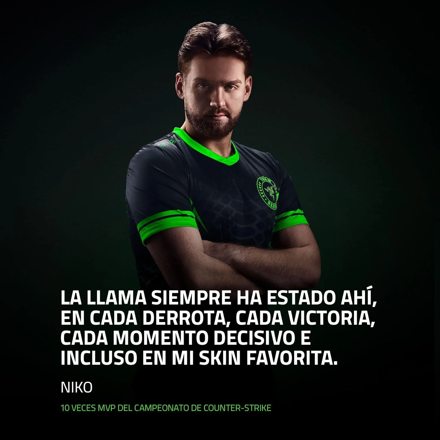 Rato Gaming Sem Fios Razer DeathAdder V4 Pro NiKo Edition Ergonómico - Imagem 2
