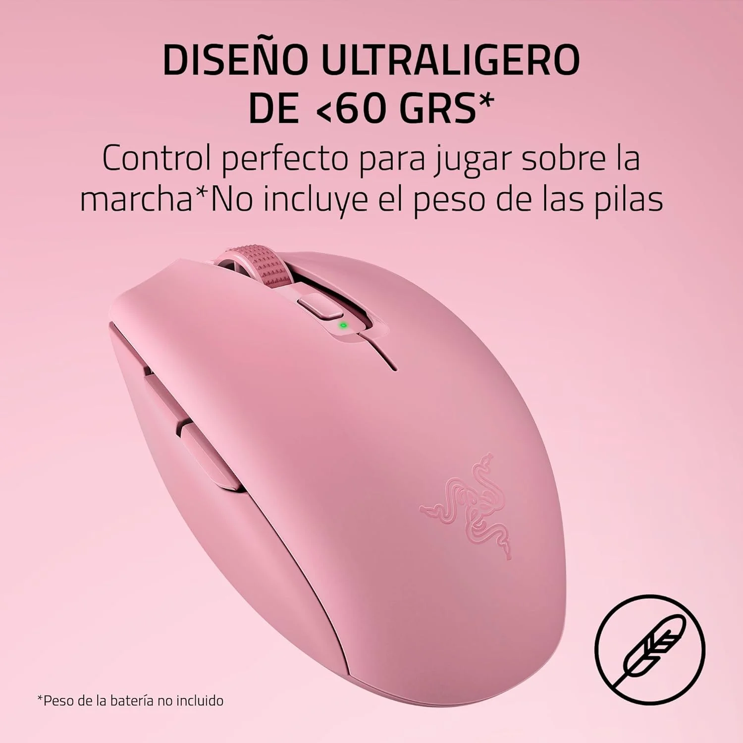 Rato Gaming Sem Fios Razer Orochi V2 (2026) Quartz Rosa - Imagem 2