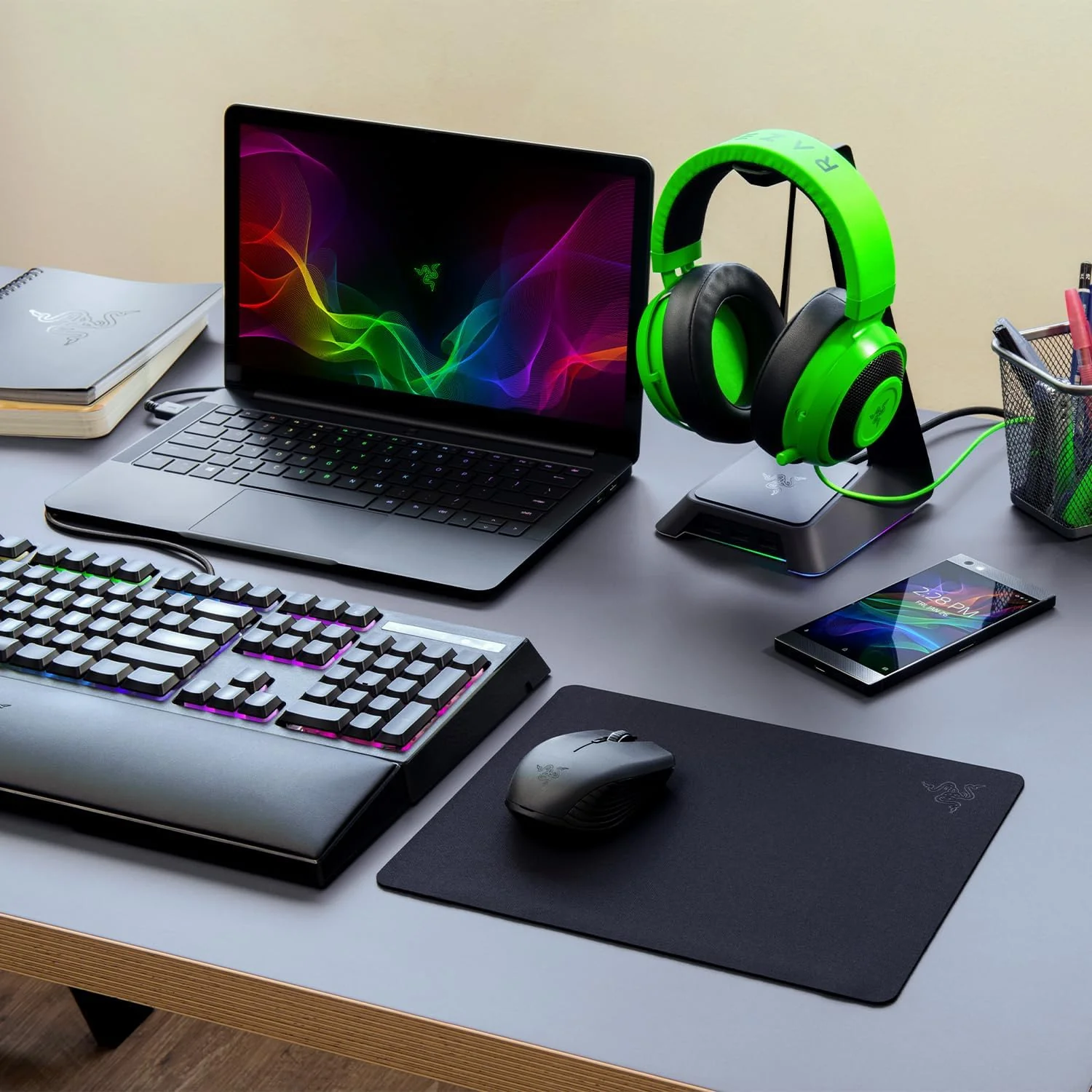 Tapete de Rato Razer Goliathus Mobile Stealth Portátil Compacto Tecido Anti-Bacteriano para Viagem Gaming - Imagem 6