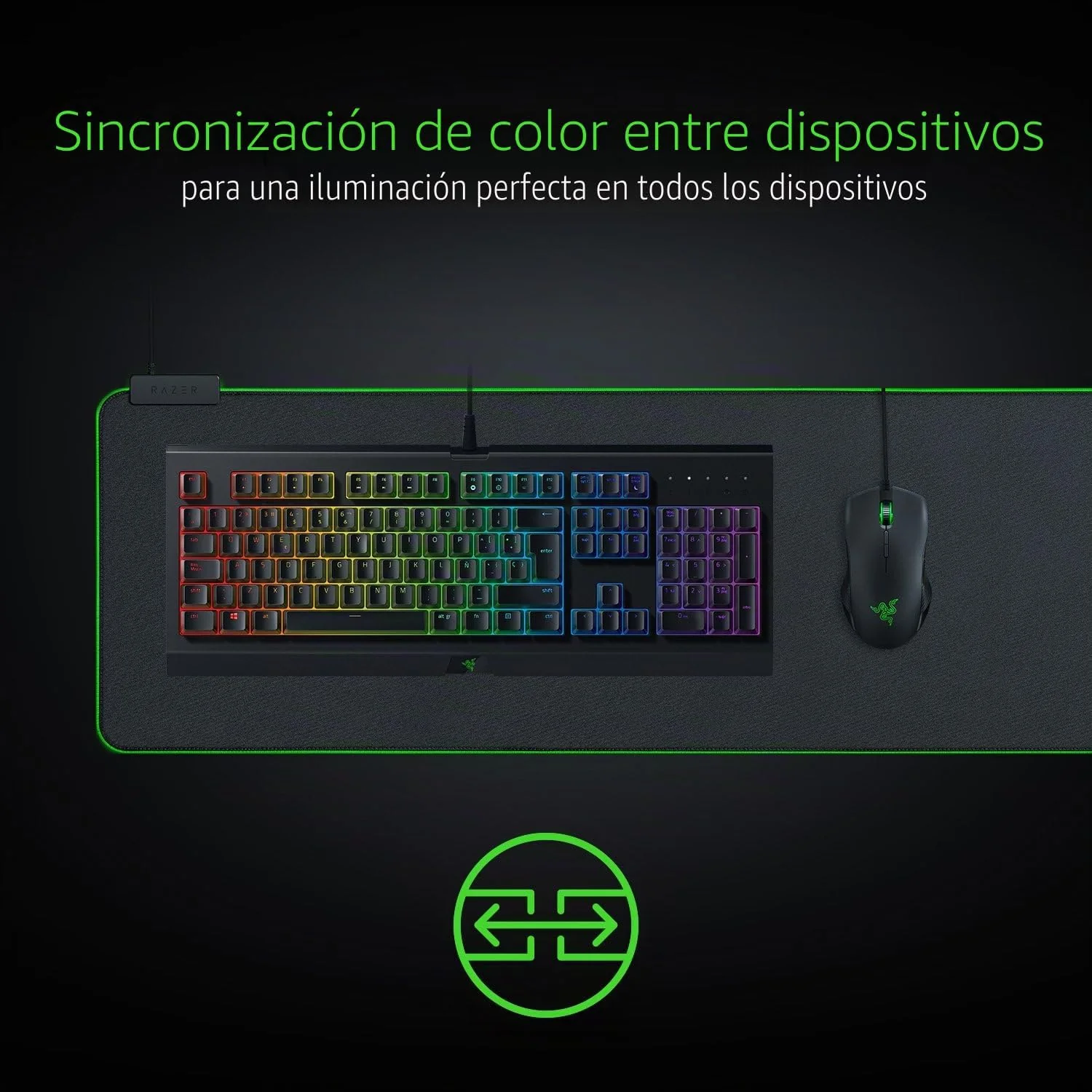 Tapete de rato gaming Razer Goliathus Extended Chroma Classic Black RGB XXL - Imagem 6