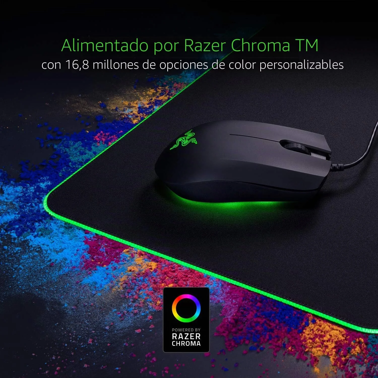 Tapete de rato gaming Razer Goliathus Extended Chroma Classic Black RGB XXL - Imagem 2