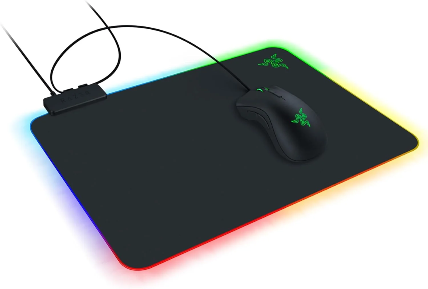 Tapete de Rato Gaming com LED Razer Firefly V2 — RGB Chroma, Superfície Dura, USB - Imagem 10