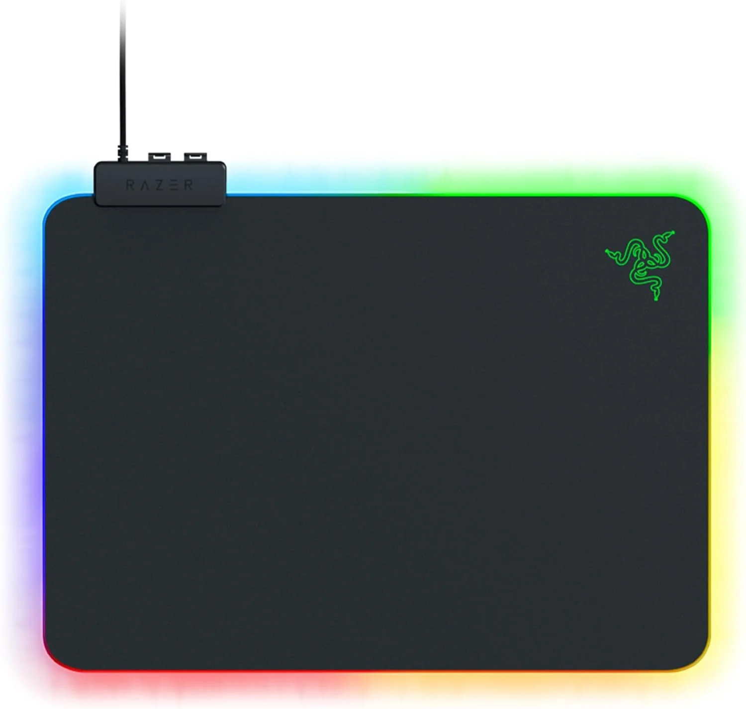 Tapete de Rato Gaming com LED Razer Firefly V2 — RGB Chroma, Superfície Dura, USB