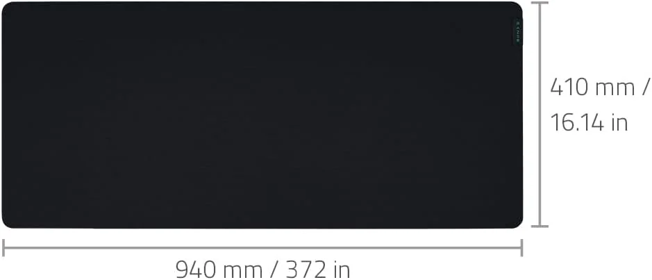 Tapete de Rato Razer Gigantus V2 XXL Gaming Tecido Optimizado Sensor Anti-Deslizante Cosido Preto - Imagem 6