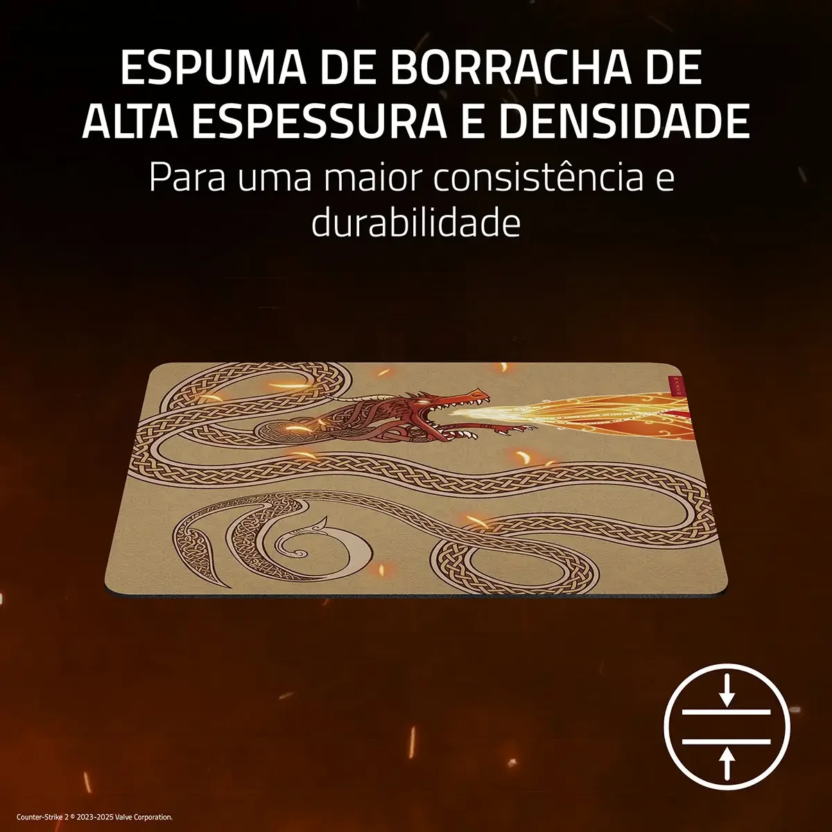 Tapete de Rato Razer Gigantus V2 Large Counter-Strike 2 Edition - Imagem 3