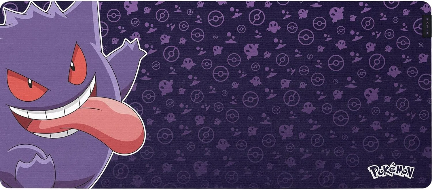 Tapete de Rato Gaming Razer Gigantus V2 XXL Edição Pokémon Gengar — 940x410mm