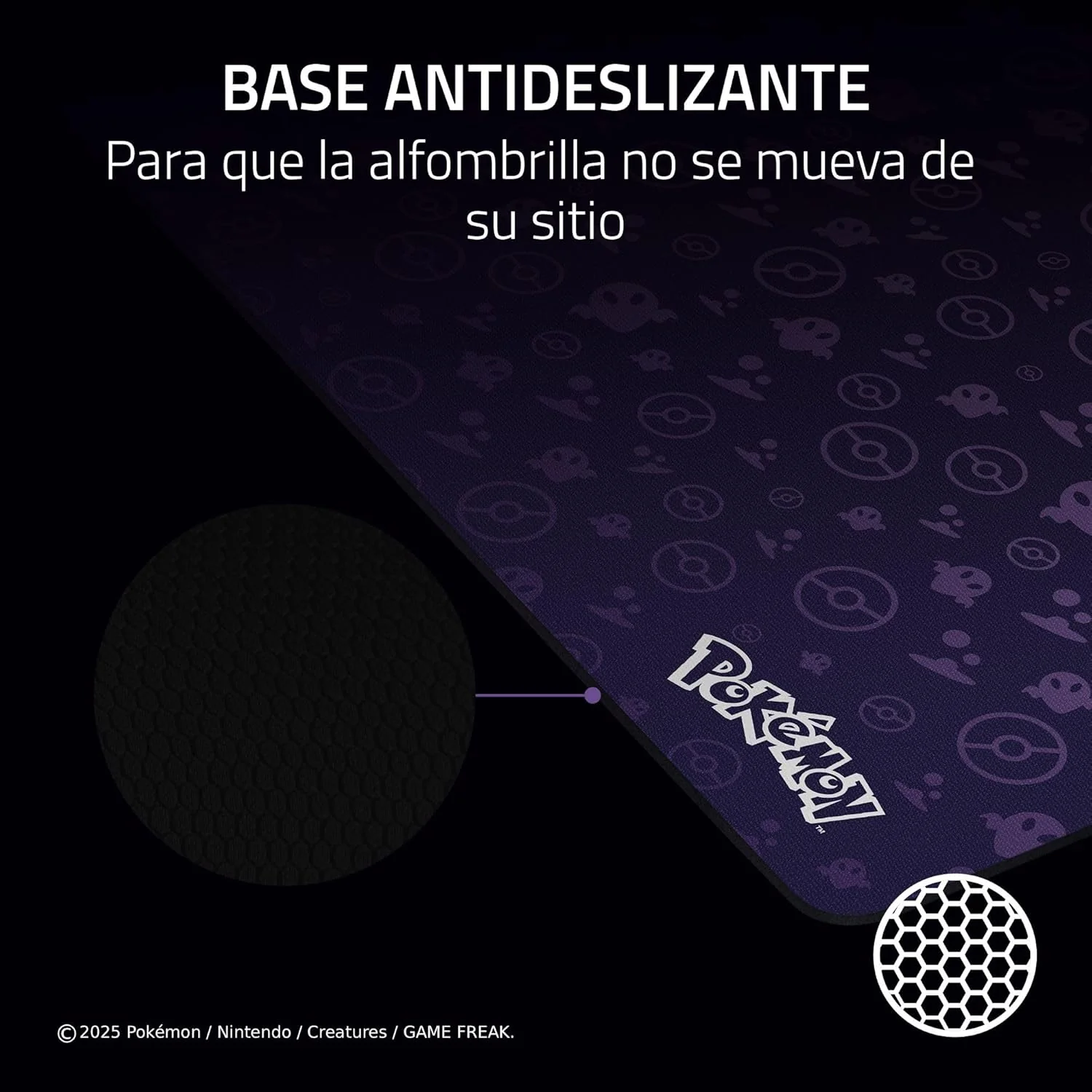 Tapete de Rato Gaming Razer Gigantus V2 XXL Edição Pokémon Gengar — 940x410mm - Imagem 4