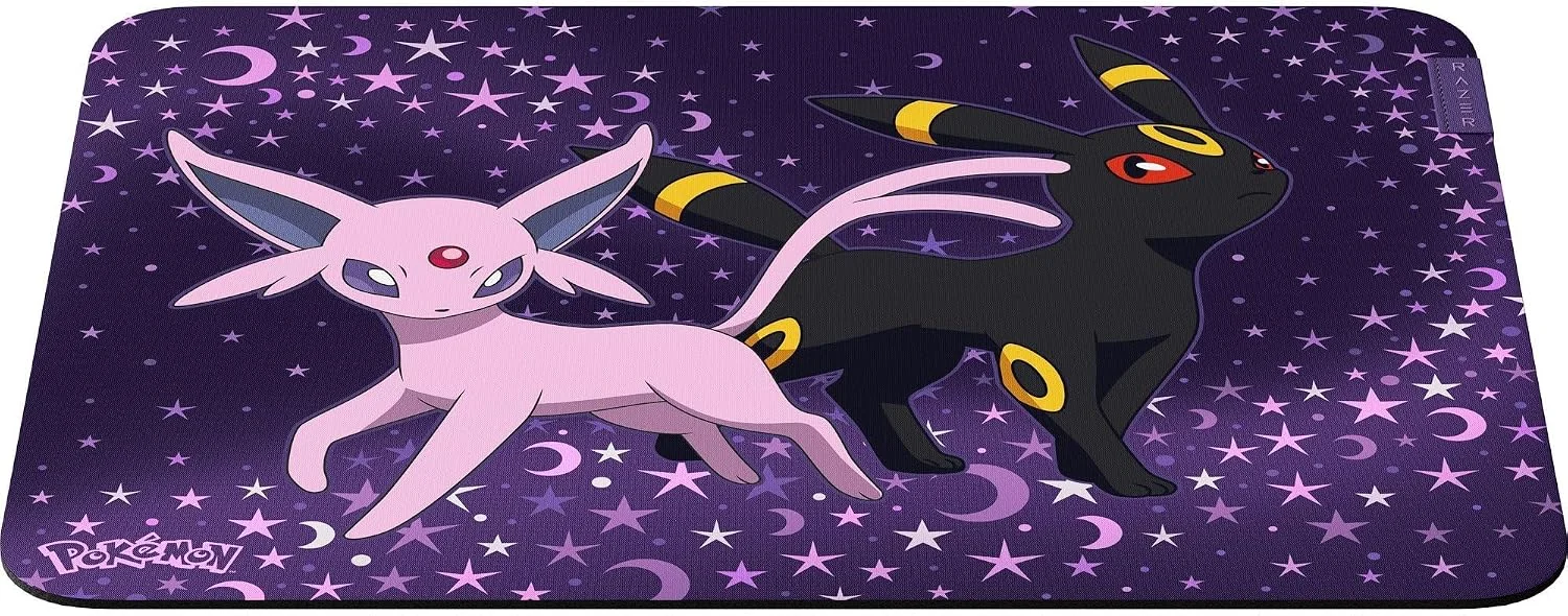 Tapete de Rato Gaming Razer Gigantus V2 Medium Edição Pokémon Espeon e Umbreon - Imagem 6