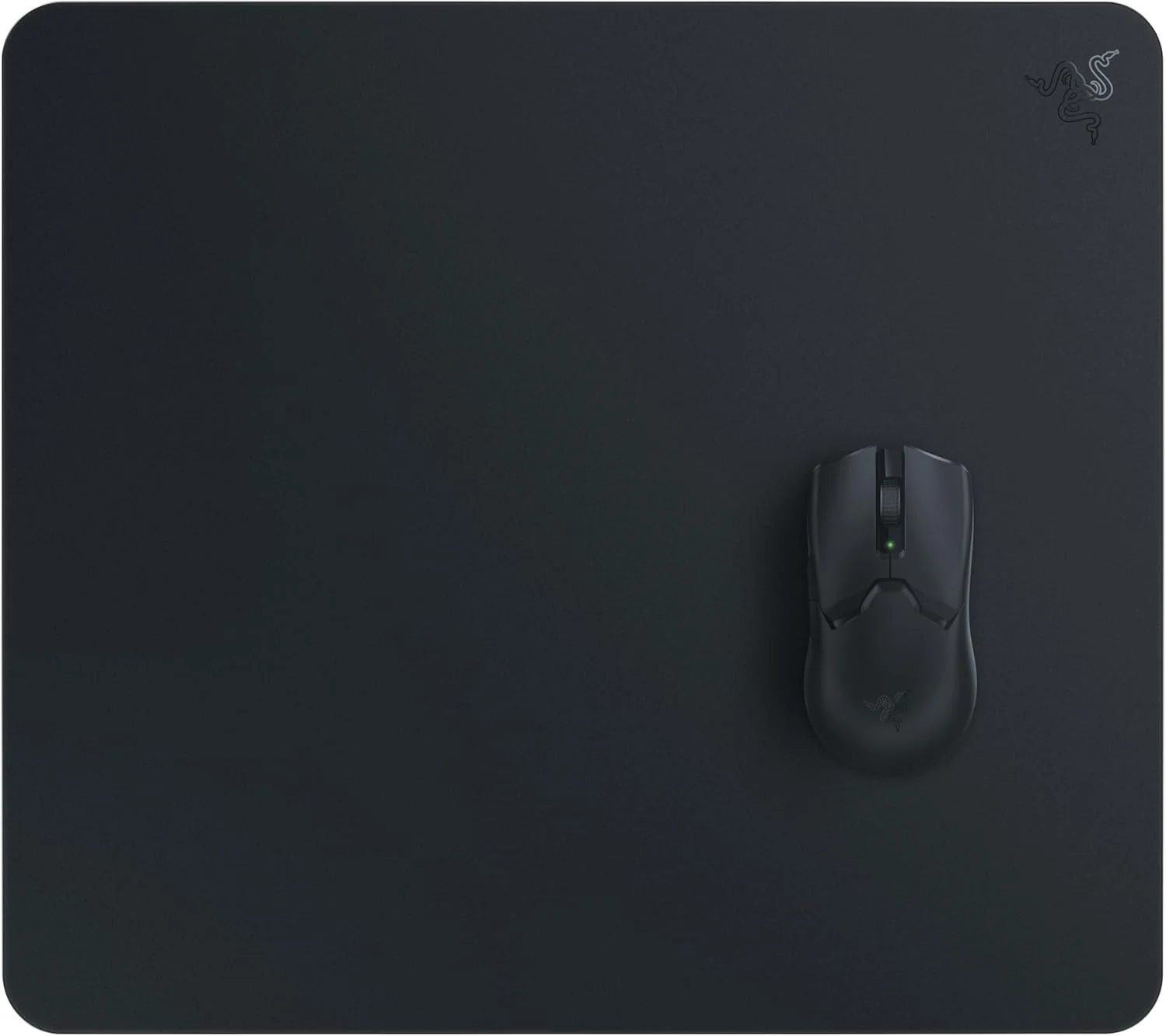 Tapete de Rato Gaming Razer Atlas — Vidro Temperado, Superfície Dura, Preto