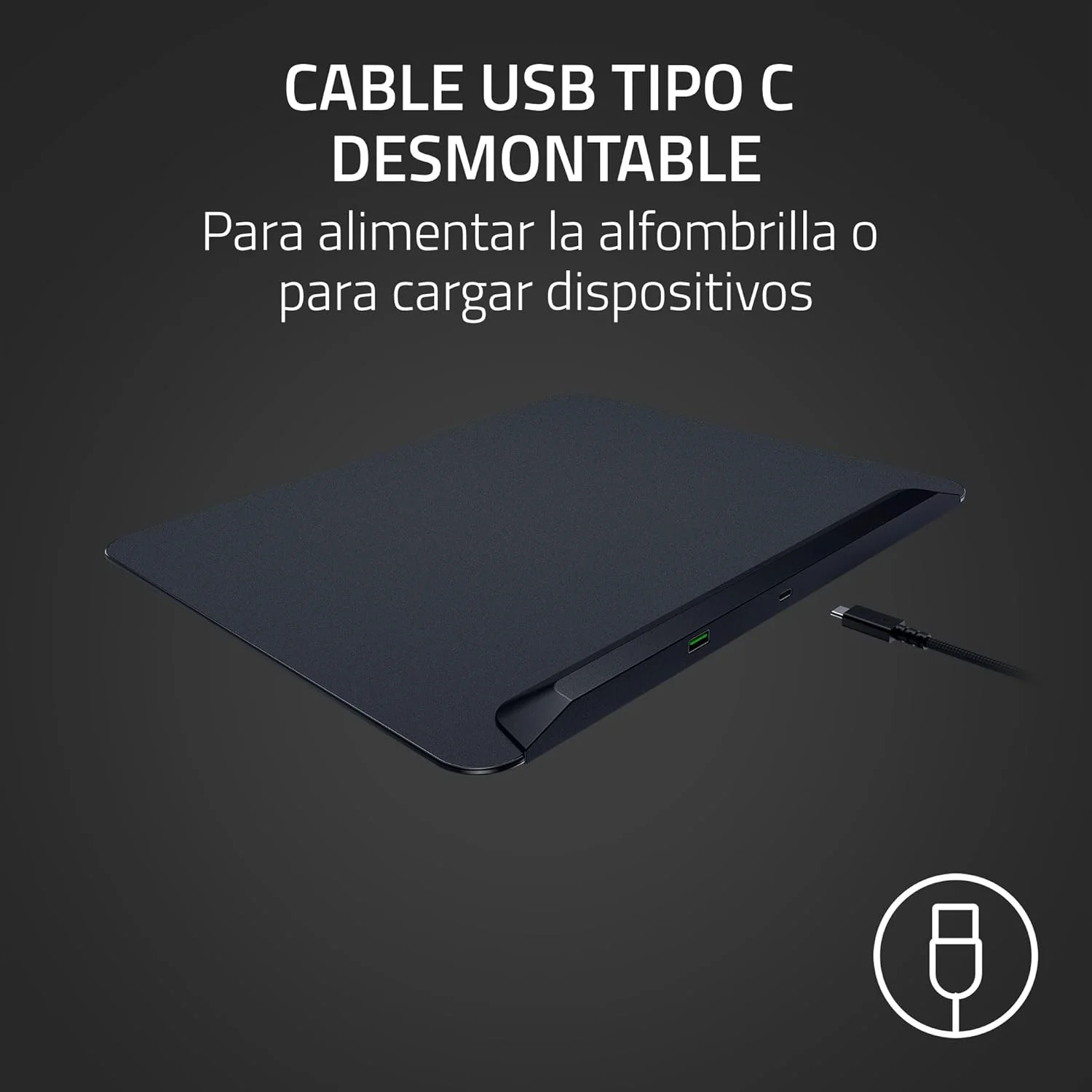 Tapete de Rato Razer Firefly V2 Pro RGB Chroma USB Iluminado para Gaming Streaming Setup Preto - Imagem 7