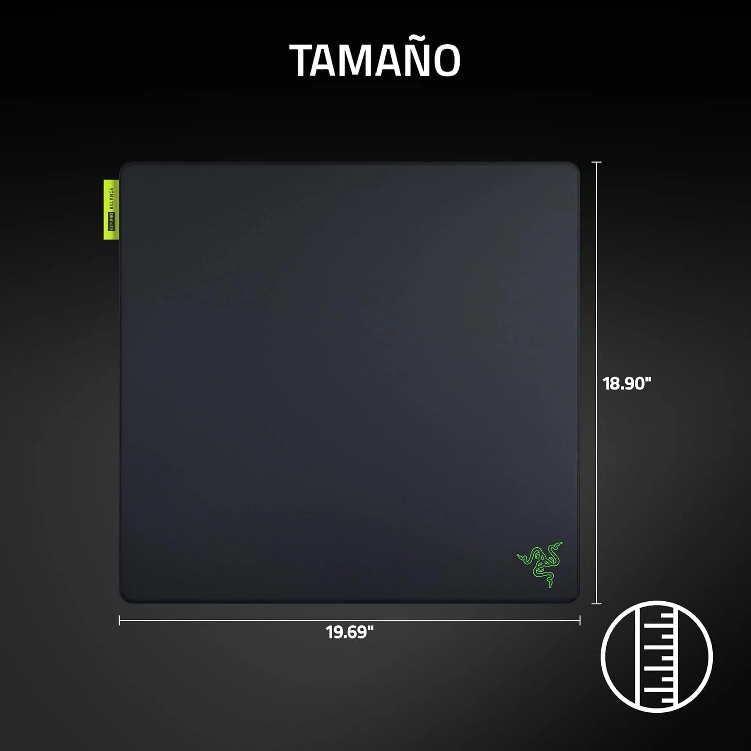 Tapete de rato gaming Razer Gigantus V2 Pro Large Balance equilibrado - Imagem 8