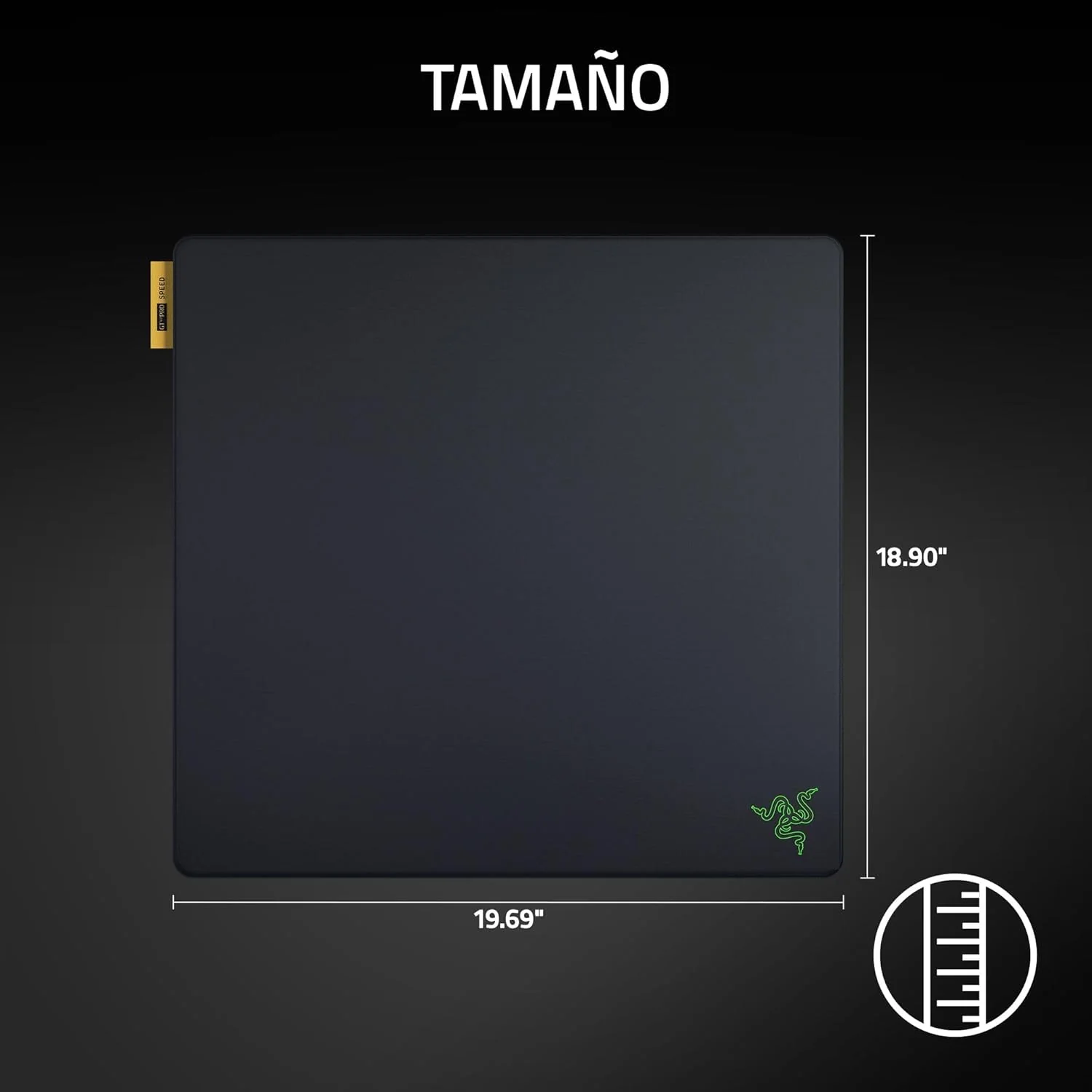 Tapete de Rato Gaming Razer Gigantus V2 Pro L Speed — Superfície Deslizante, 450x400mm - Imagem 8