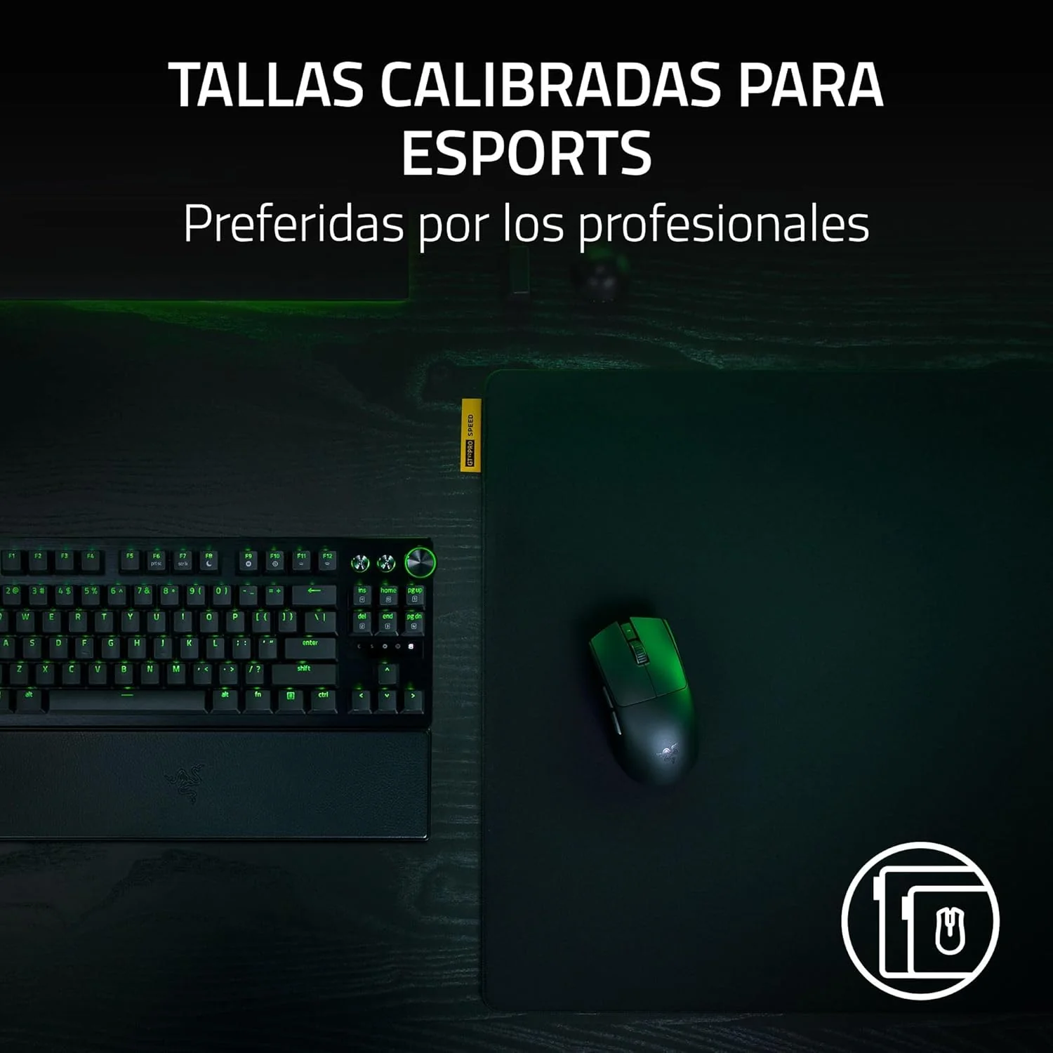 Tapete de Rato Gaming Razer Gigantus V2 Pro L Speed — Superfície Deslizante, 450x400mm - Imagem 5