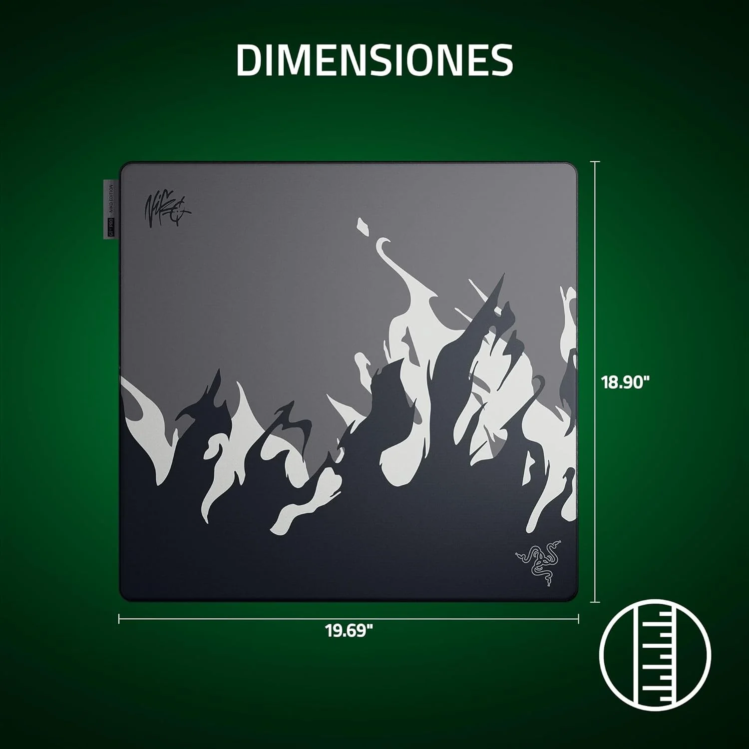 Tapete de Rato Gaming Razer Gigantus V2 Pro NiKo Edition Grande - Imagem 9