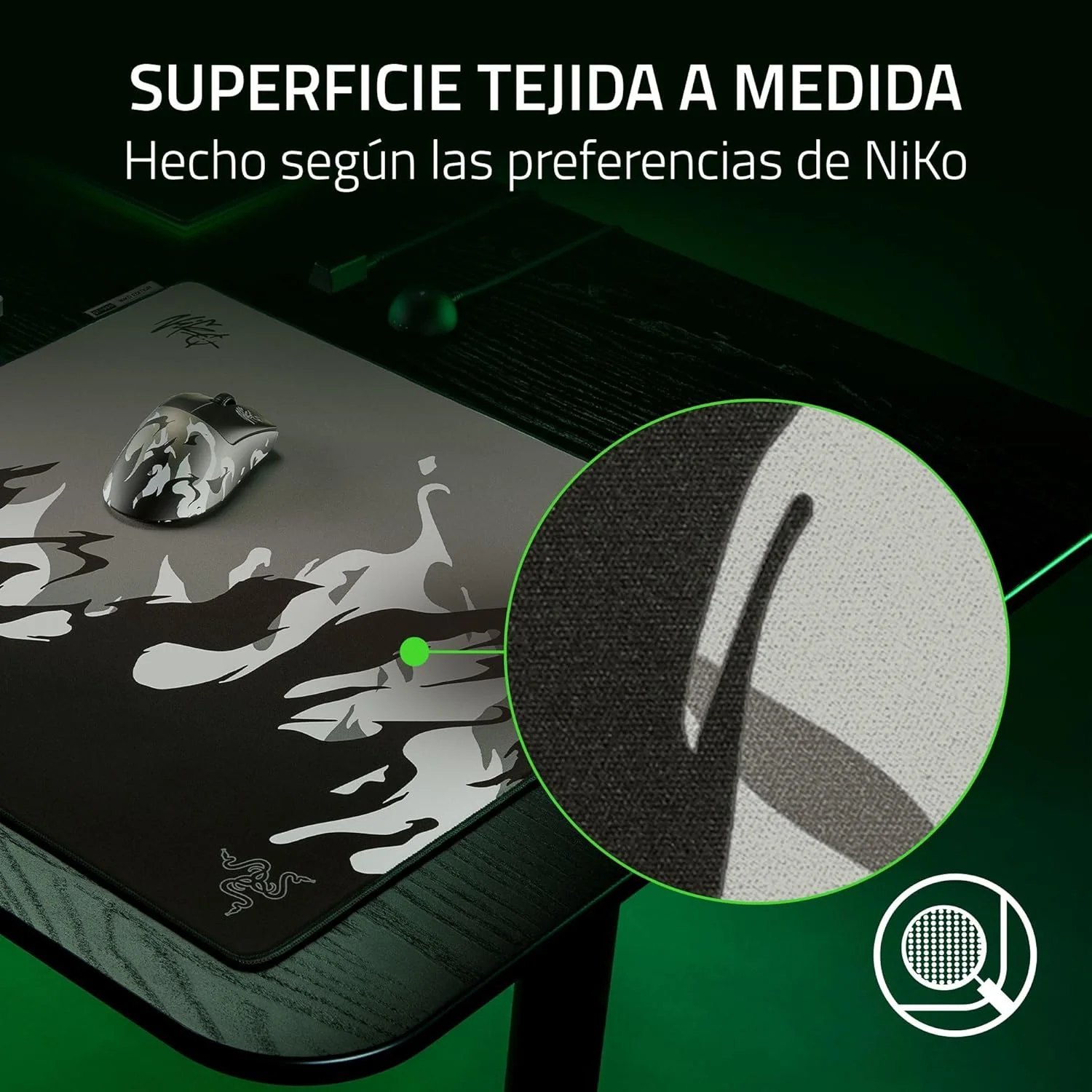 Tapete de Rato Gaming Razer Gigantus V2 Pro NiKo Edition Grande - Imagem 3