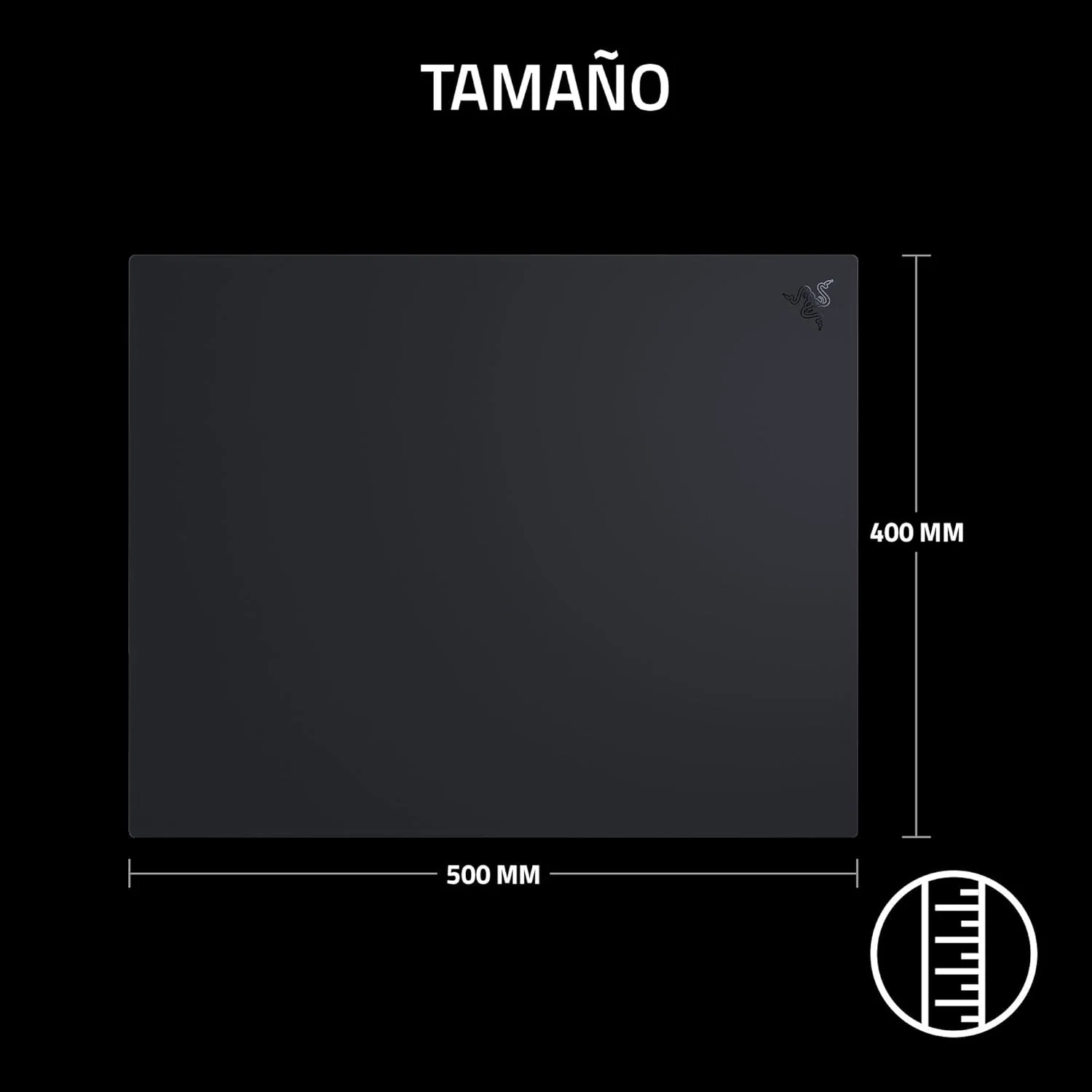 Tapete de Rato Razer Atlas Pro Vidro Macio Suave Toque Sedoso Anti-Deslizante para Gaming Profissional Preto - Imagem 8