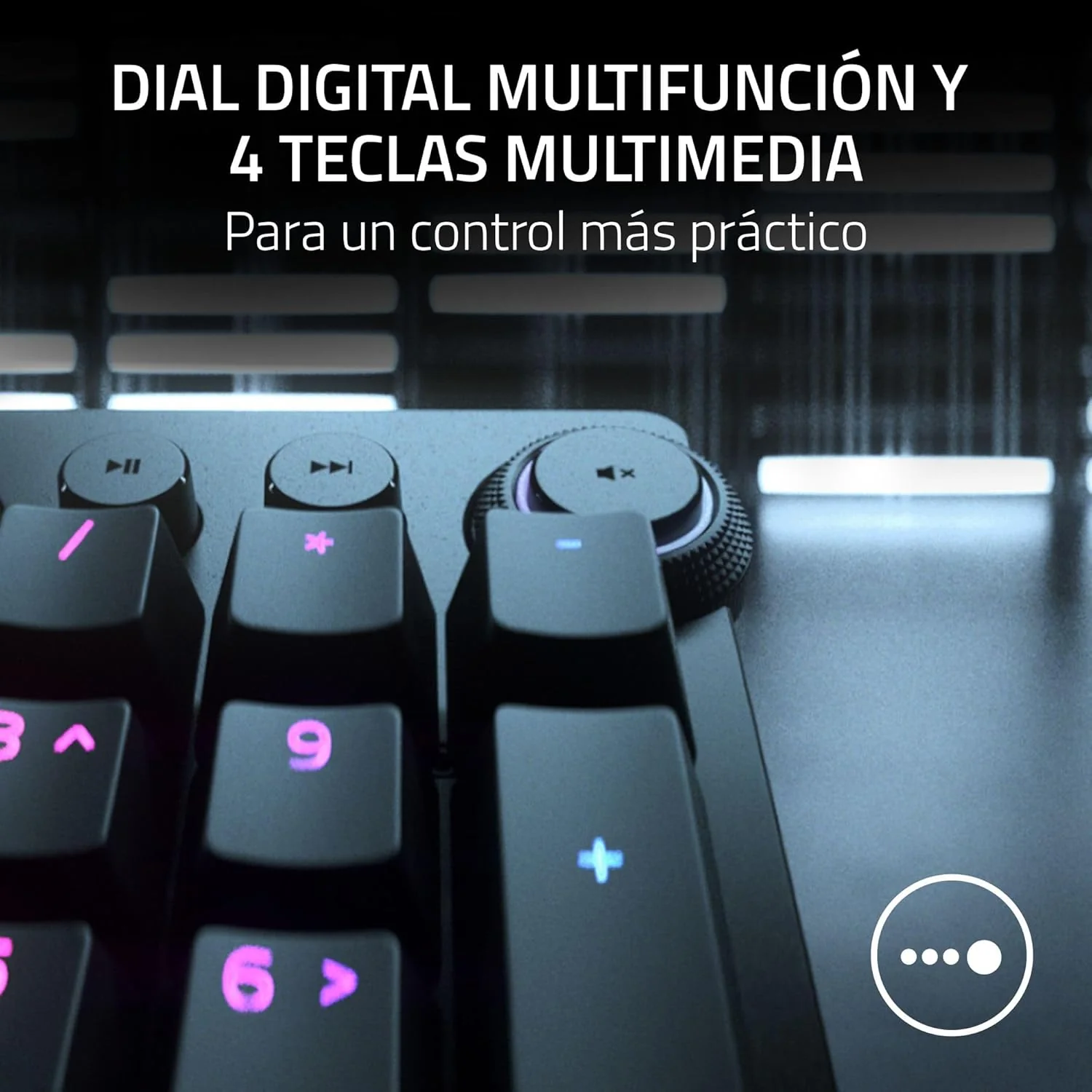 Teclado Gaming Mecânico Razer Huntsman V2 Analog Switch Layout US - Imagem 6
