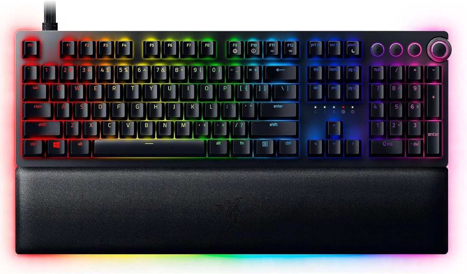 Teclado Gaming Mecânico Razer Huntsman V2 Analog Switch Layout US