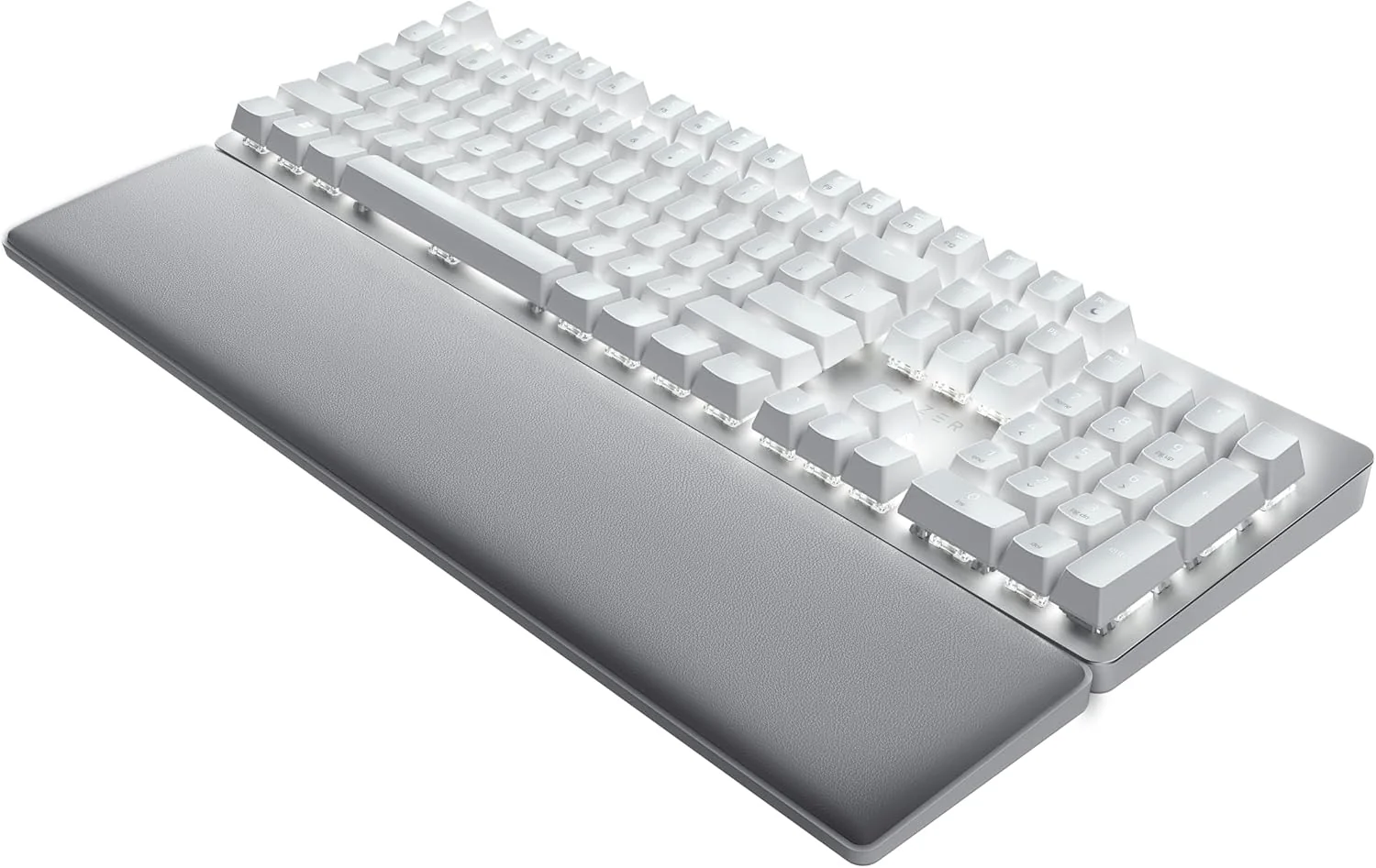 Teclado Gaming Razer Pro Type Ultra US Layout Sem Fios Bluetooth com Descanso de Pulso Branco - Imagem 10