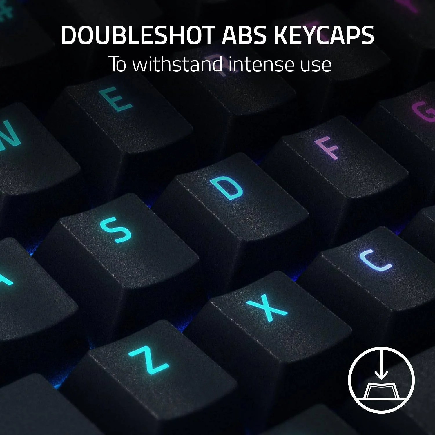 Teclado Gaming Mecânico Razer BlackWidow V4 X Yellow Switch Layout PT - Imagem 6