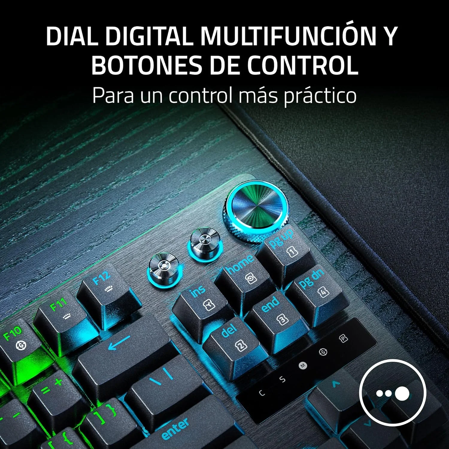Teclado Gaming Razer Huntsman V3 Pro Tenkeyless Ótico USB-C RGB Preto US - Imagem 9