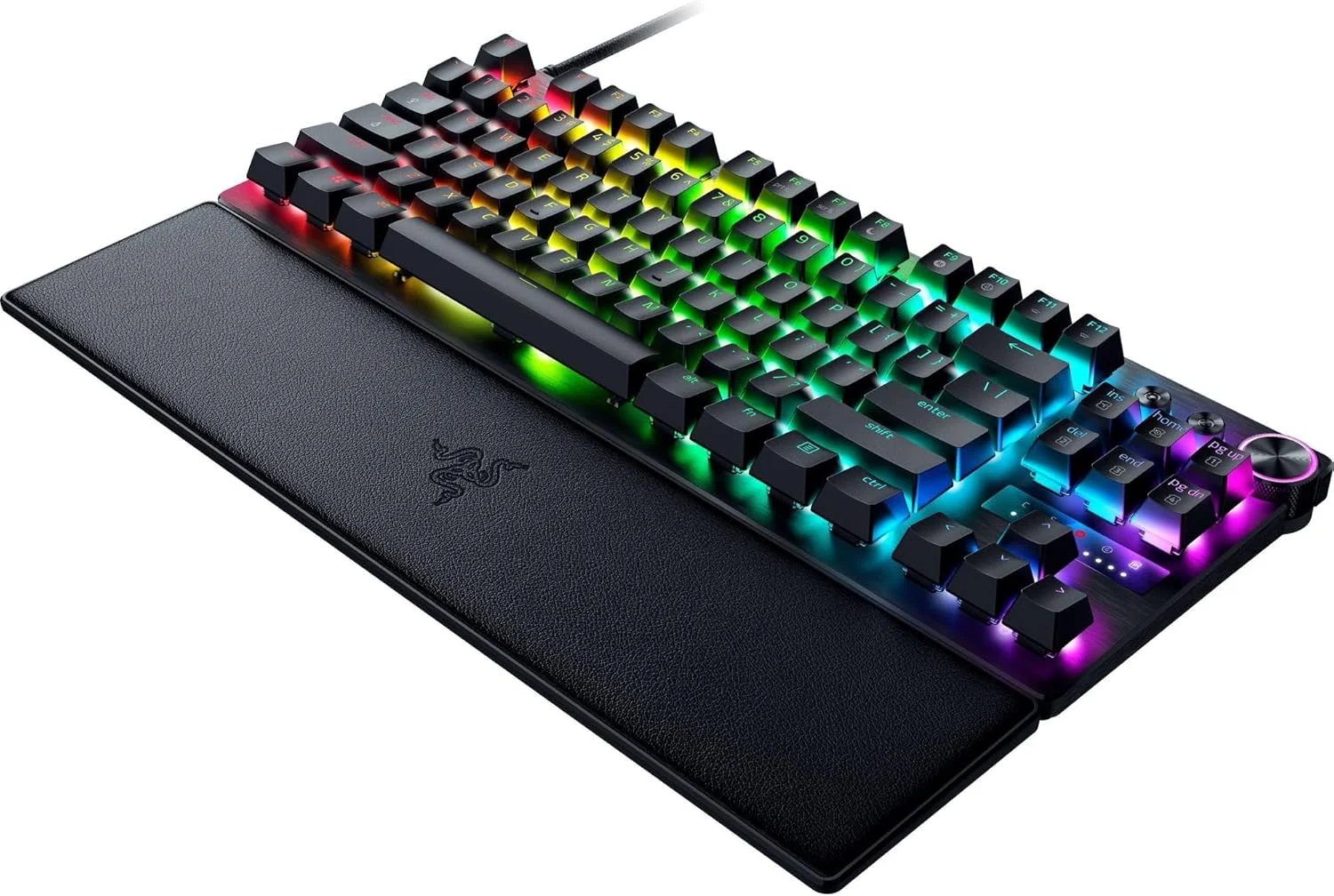 Teclado Gaming Razer Huntsman V3 Pro Tenkeyless Ótico USB-C RGB Preto US - Imagem 12