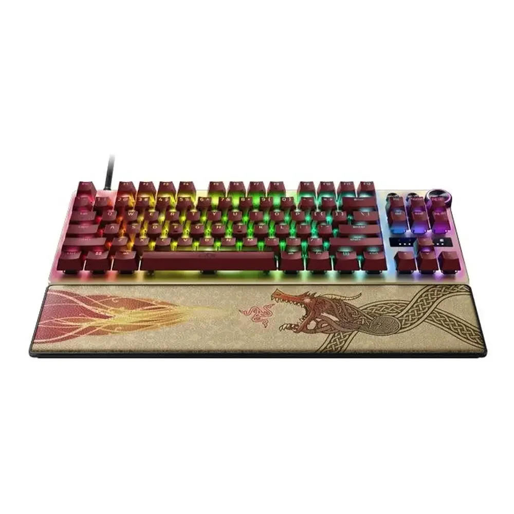Teclado Gaming Razer Huntsman V3 Pro TKL Edição Counter-Strike 2 US Layout - Imagem 12