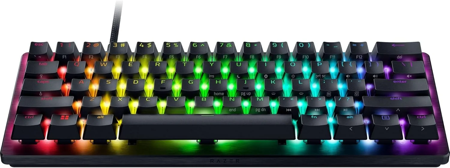 Teclado Razer Huntsman V3 Pro Mini 60% Compacto Optical Linear 8KHz RGB Chroma US Layout Premium - Imagem 13