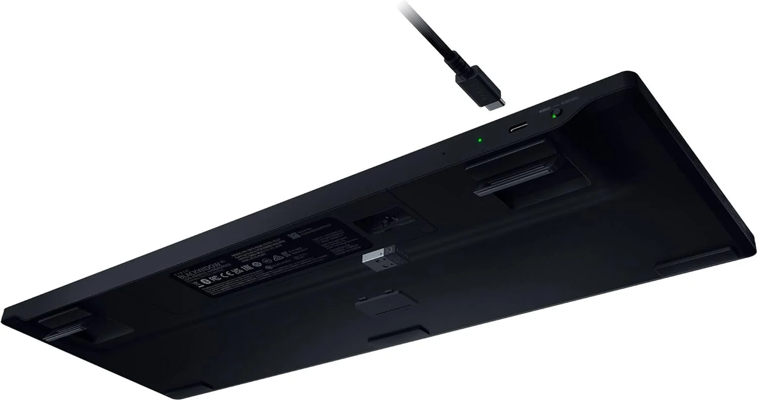 Teclado Gaming Razer BlackWidow V4 Low-Profile HyperSpeed Switch Amarelo US Layout - Imagem 10