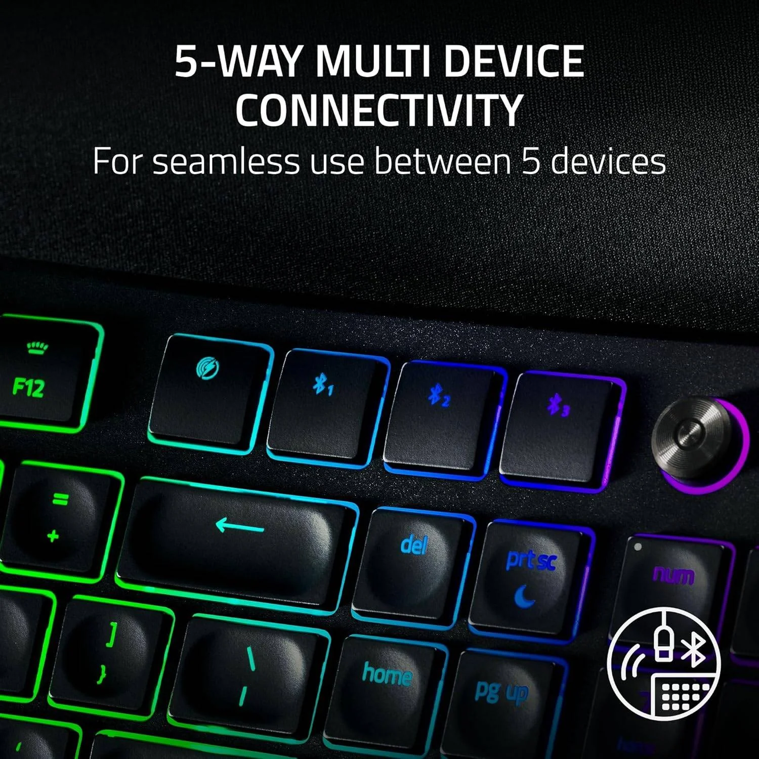 Teclado Mecânico Razer Pro Type Ergo Wireless Ergonómico US Layout - Imagem 7