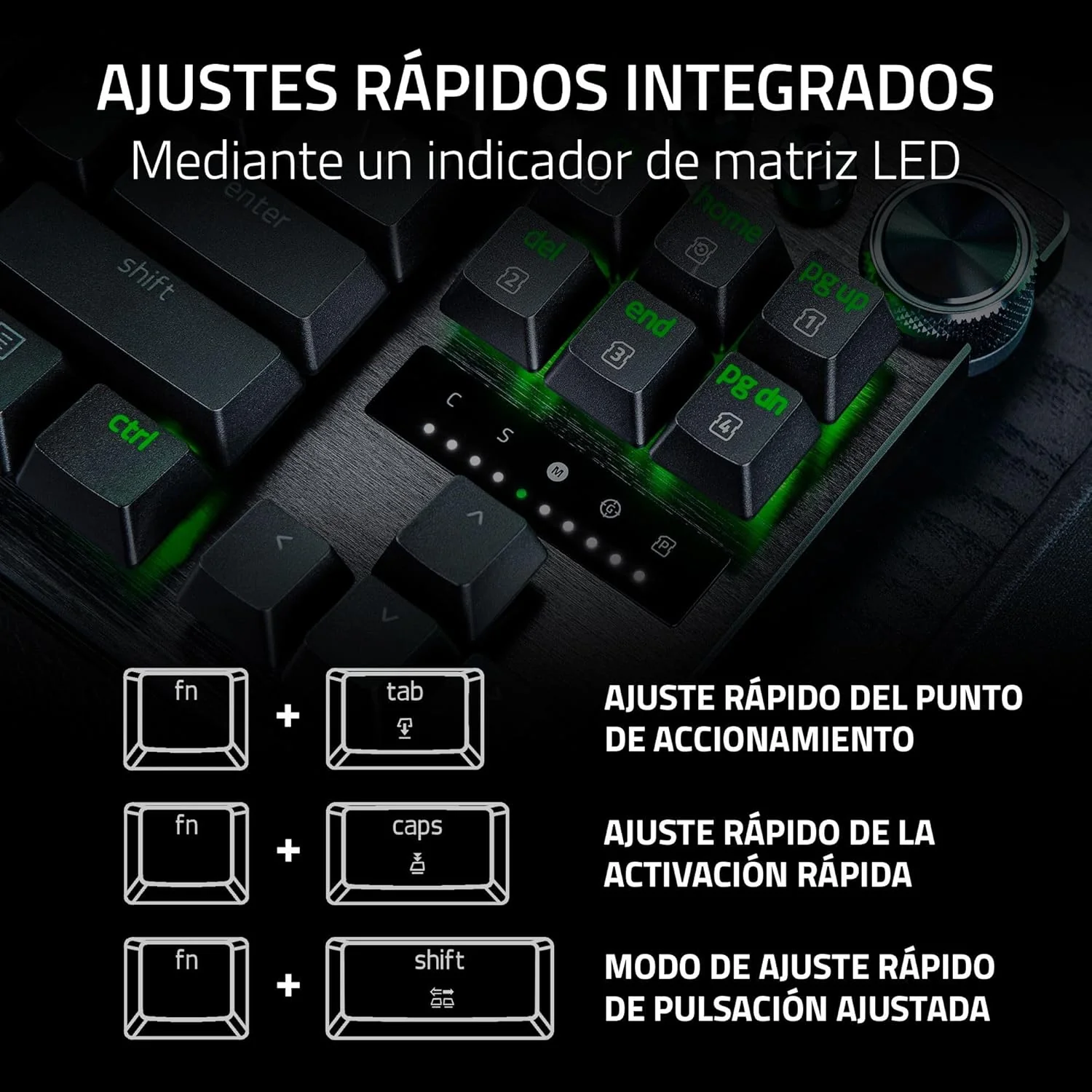 Teclado Gaming Razer Huntsman V3 Pro Tenkeyless 8KHz Ótico USB-C RGB Preto - Imagem 10