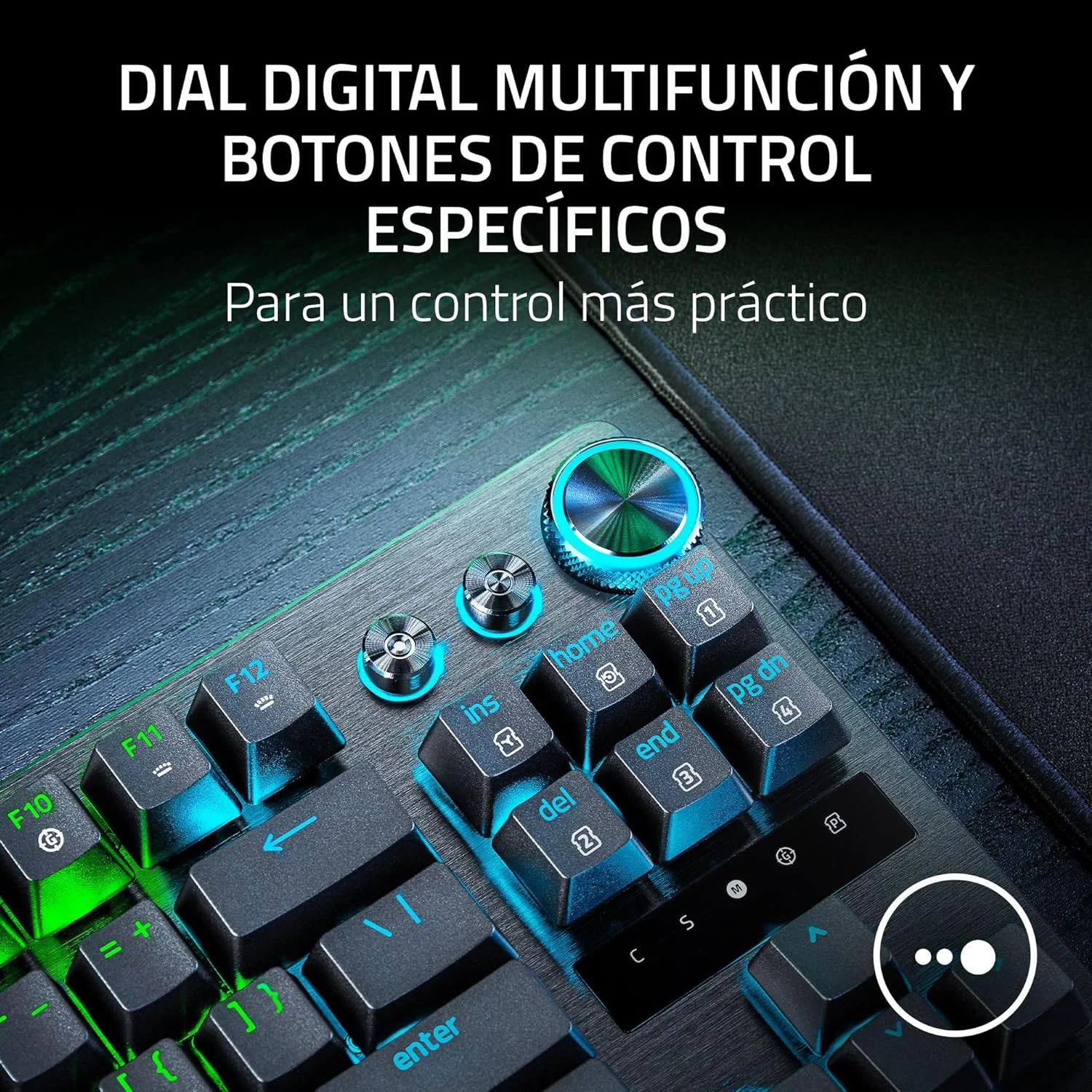 Teclado Gaming Razer Huntsman V3 Pro Tenkeyless 8KHz Ótico USB-C RGB Preto - Imagem 12