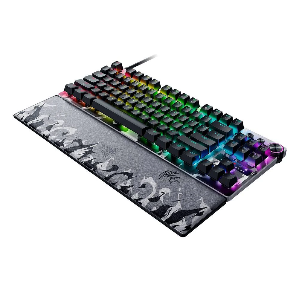 Teclado Gaming Razer Huntsman V3 Pro Tenkeyless 8KHz Edição NiKo Layout US - Imagem 3