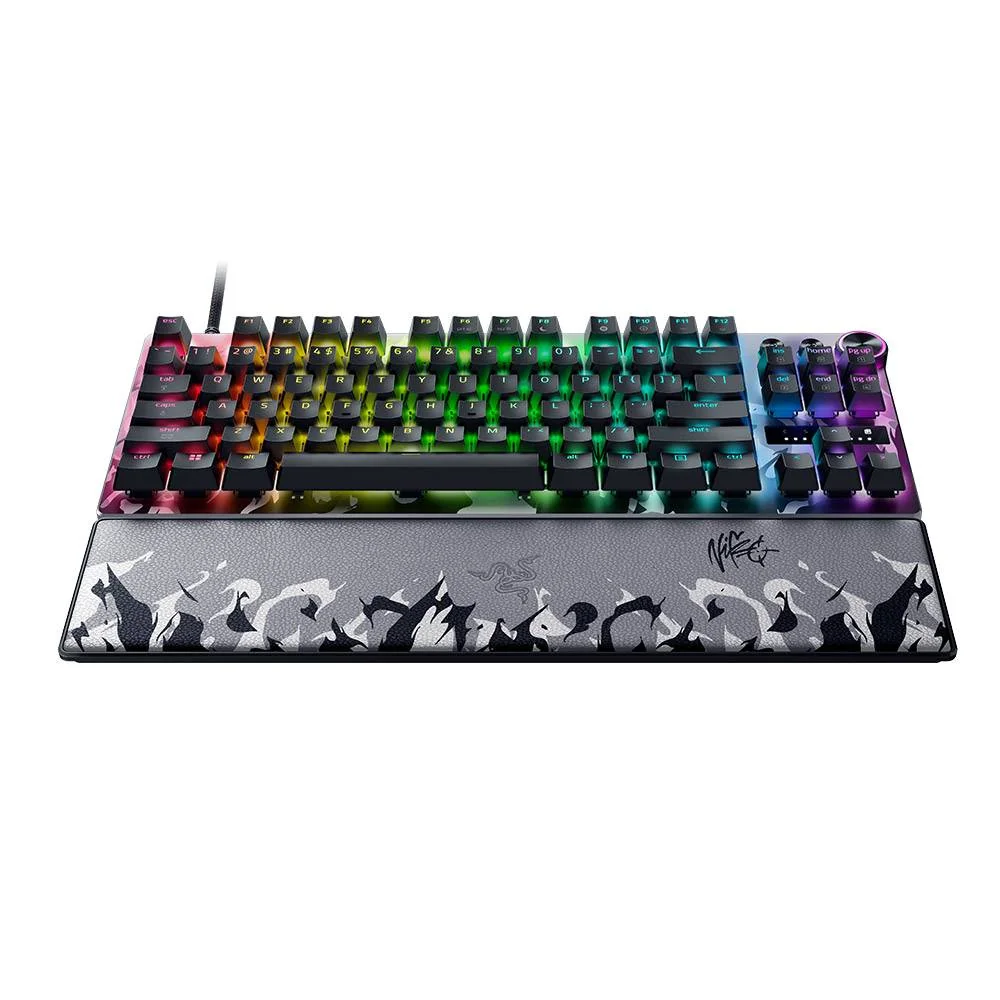 Teclado Gaming Razer Huntsman V3 Pro Tenkeyless 8KHz Edição NiKo Layout US - Imagem 4