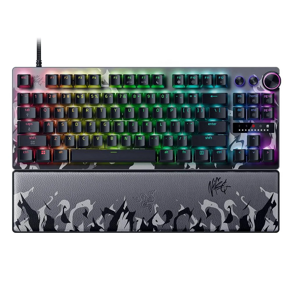 Teclado Gaming Razer Huntsman V3 Pro Tenkeyless 8KHz Edição NiKo Layout US