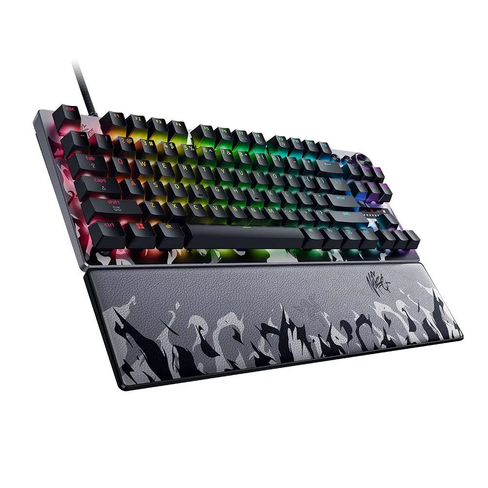 Teclado Gaming Razer Huntsman V3 Pro Tenkeyless 8KHz Edição NiKo Layout US - Imagem 2