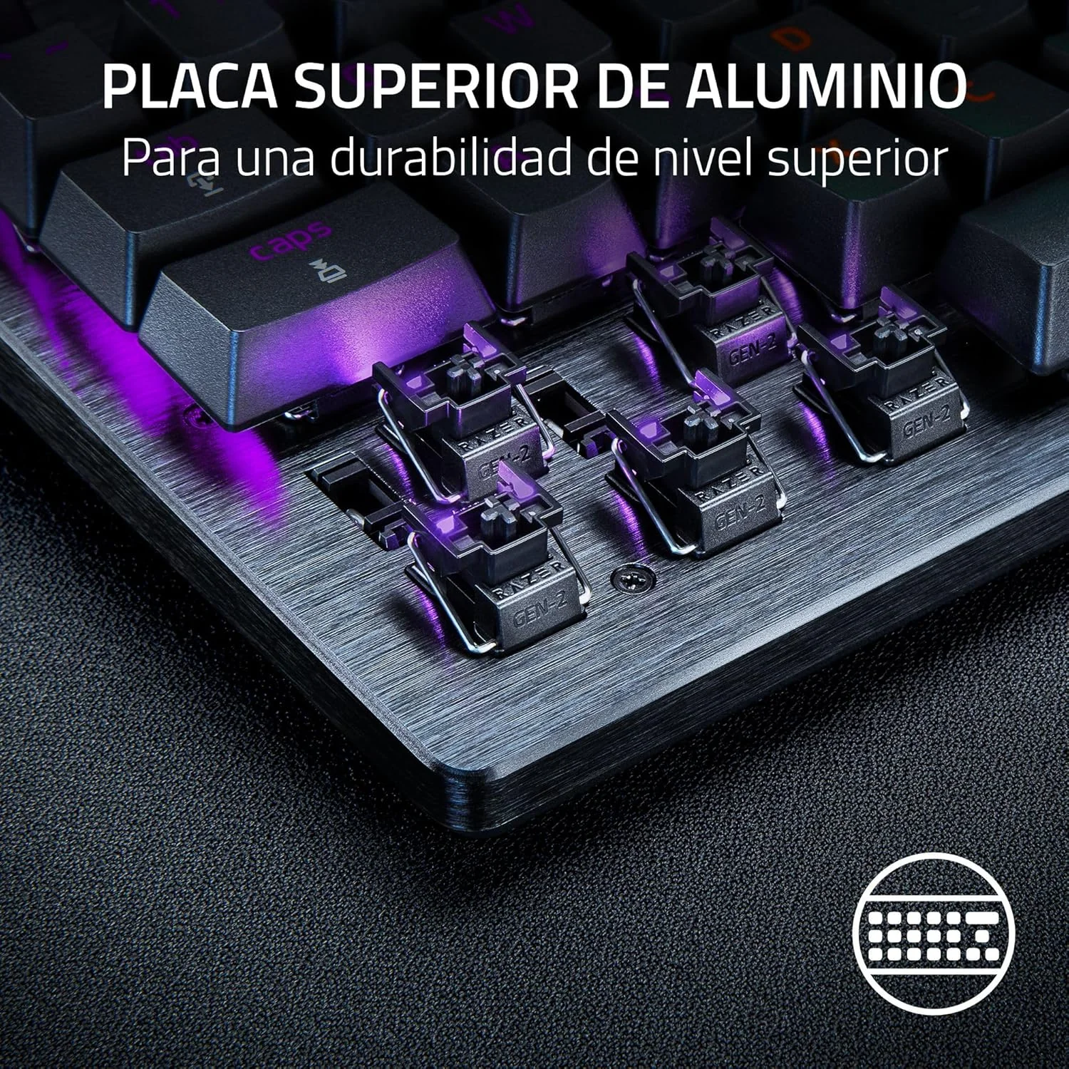 Teclado Gaming Razer Huntsman V3 Pro Full-Size 8KHz Ótico USB-C RGB Preto - Imagem 13